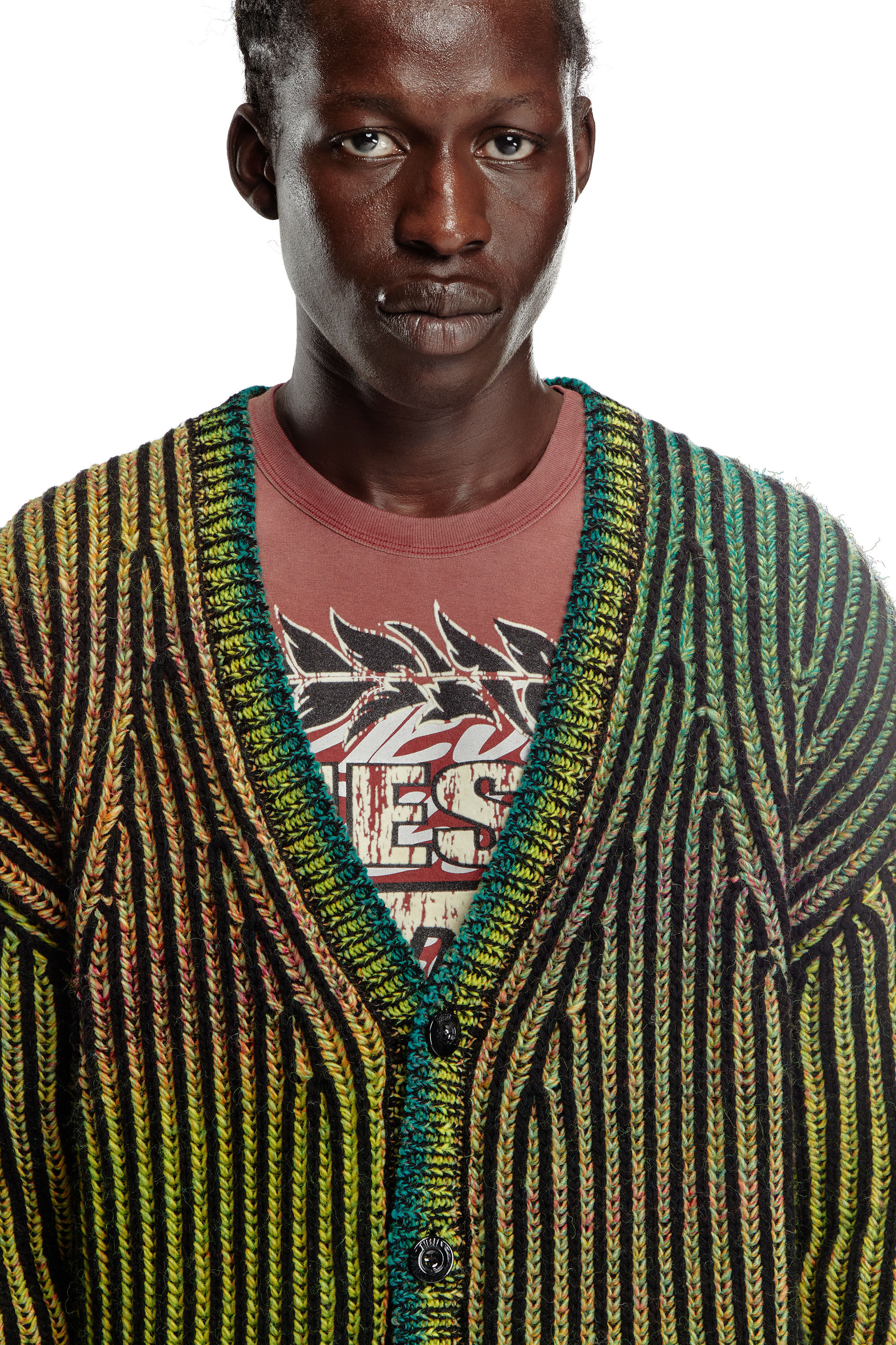 Cardigan verde uomo outlet