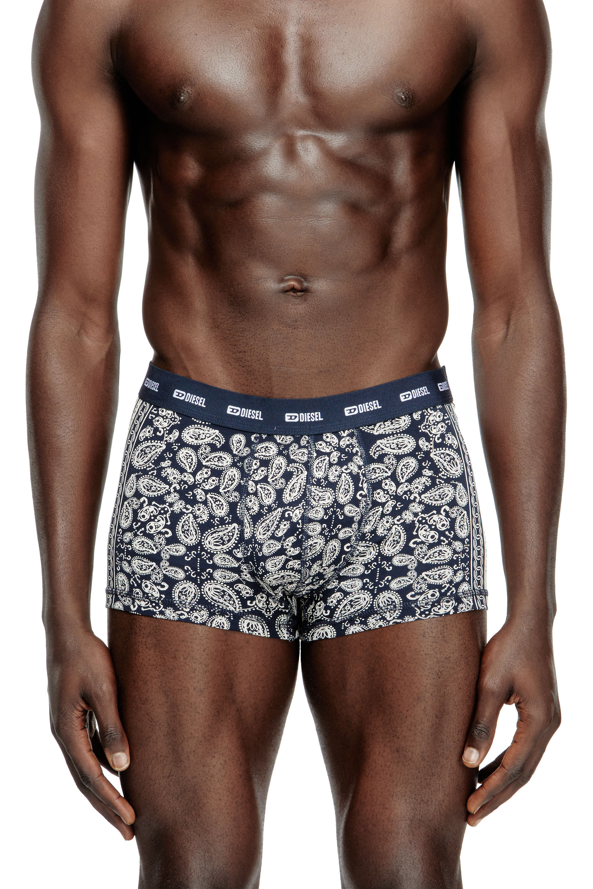 Diesel - DAMIEN-UTLT-3PACK, Set di tre boxer con stampa bandana Uomo in Multicolor - 3