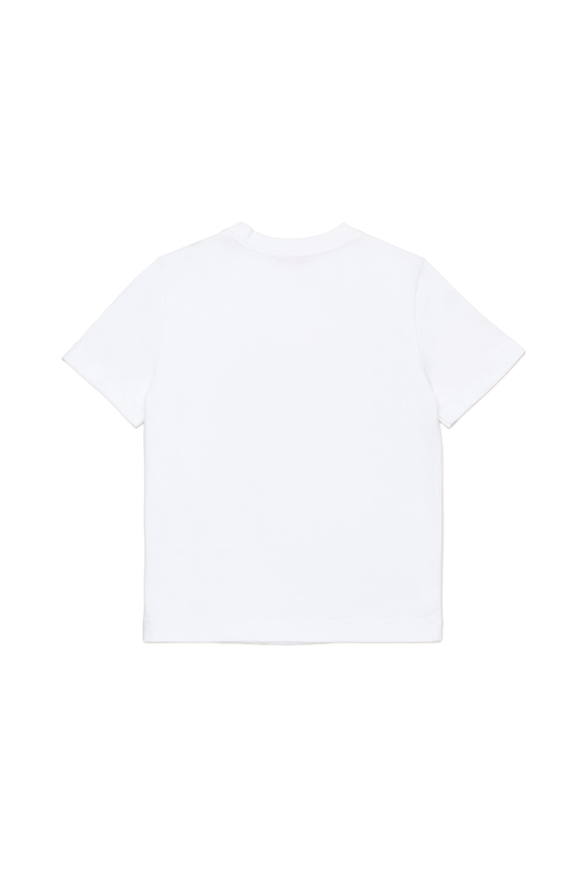 Diesel - TCUORE, T-shirt con logo a cuore Donna in Bianco - 2