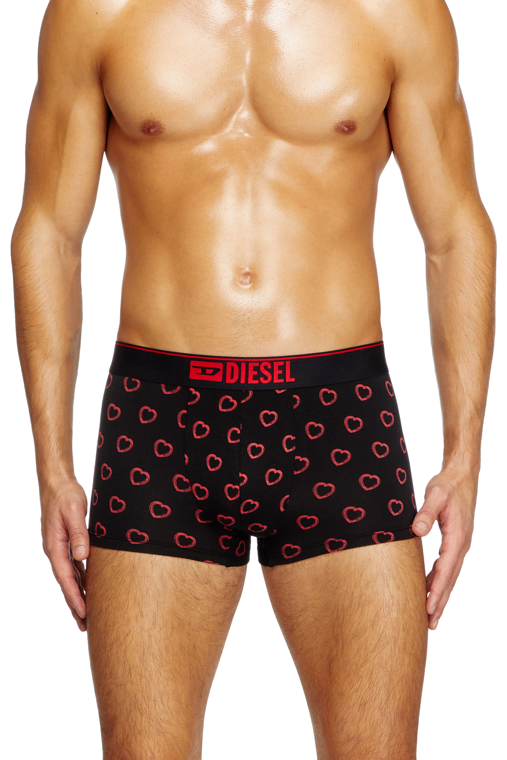 Diesel - DAMIEN-GFT-3PACK, Set da tre paia di boxer con cuore Uomo in Multicolor - 3