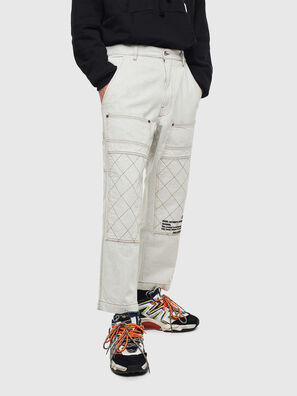 D-FRAK, Bianco - Pantaloni
