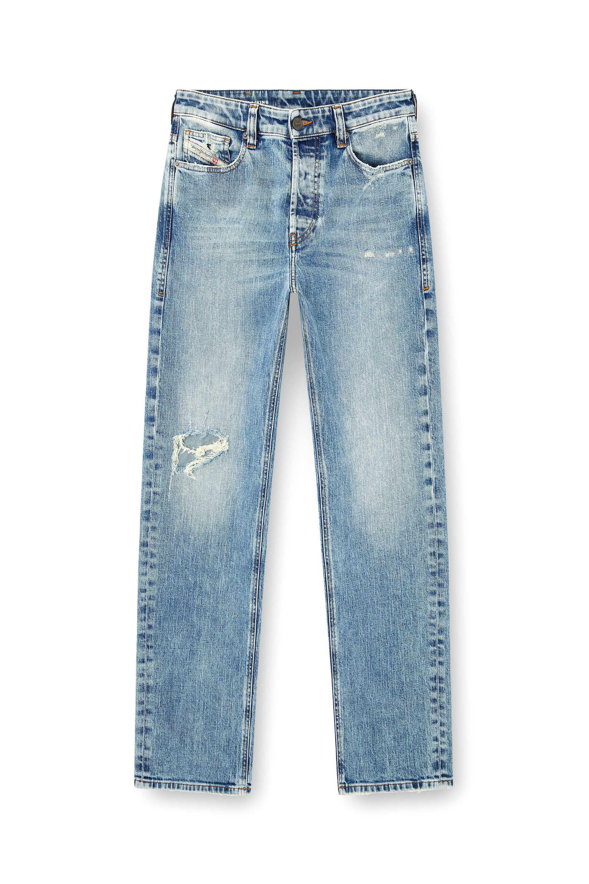 Diesel - Regular Jeans 1988 D-Ark 09L34 Donna, Blu Chiaro - Image 2