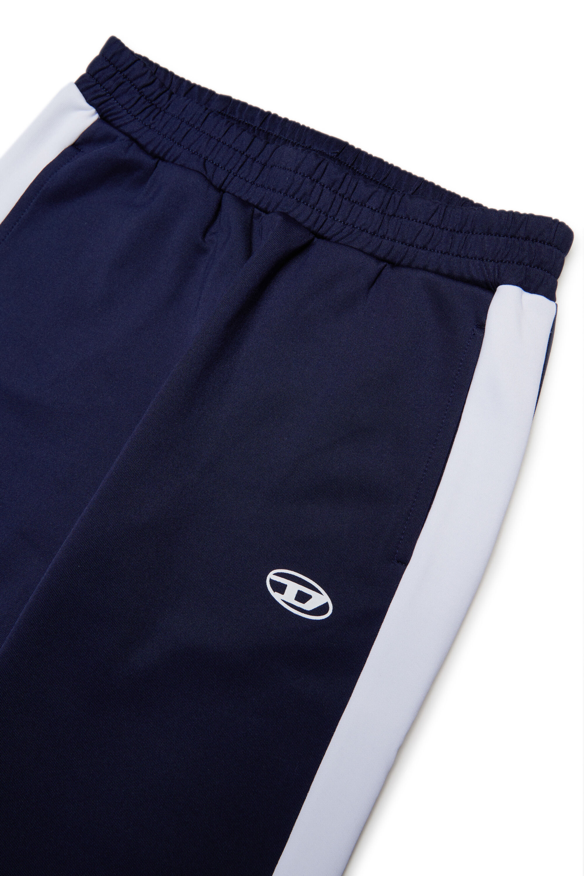 Diesel - PBOS, Pantaloni da tuta con bande laterali Uomo in Blu - 3
