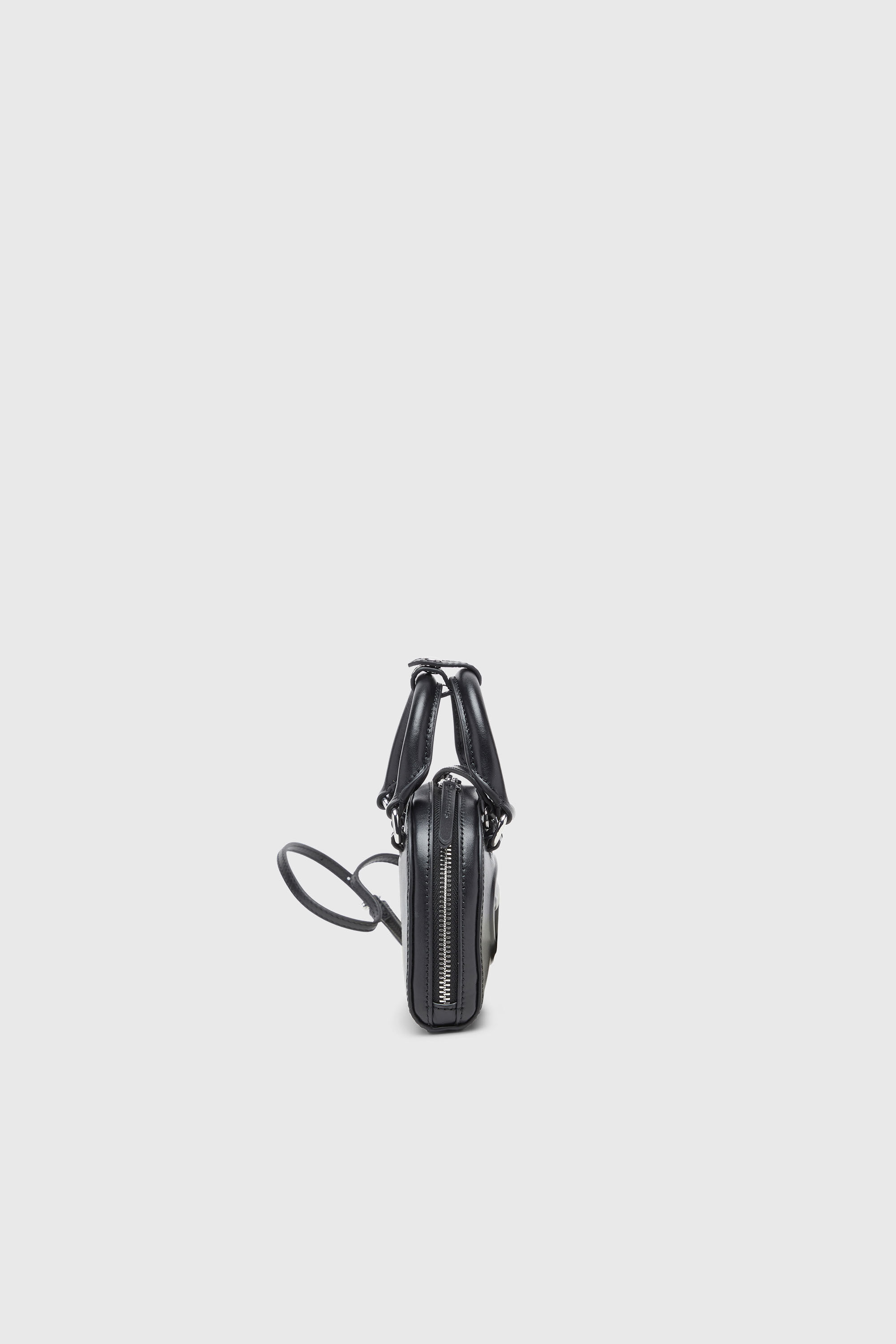 Diesel - 1DR DOME CROSSBODY XS, 1DR Dome-Borsa bowling slim in nappa Donna in Nero - 5