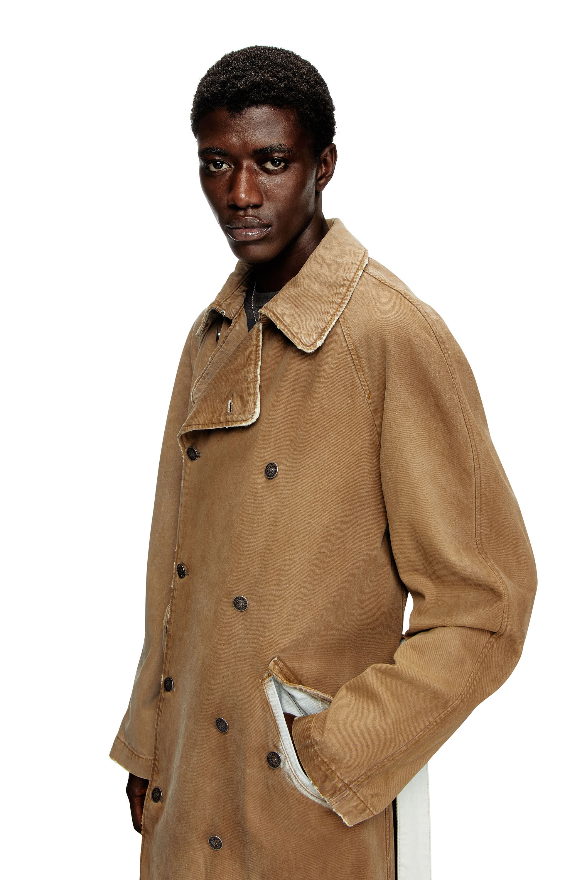 DA'S Big Over Coat brown&seedling ダズ FiveStar Leather Repro of TYPE B3 DWG.NO.33H5595 A.C.