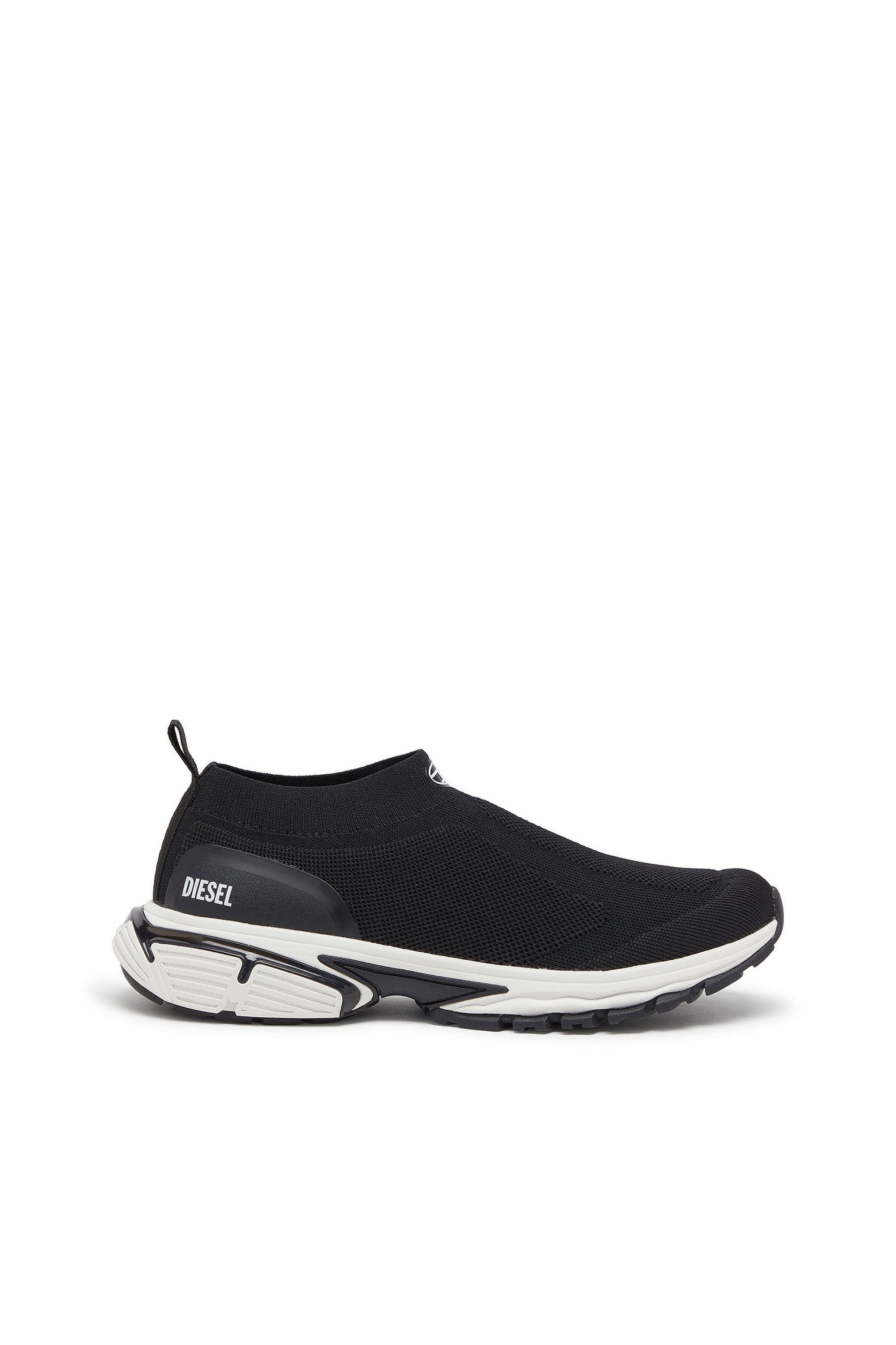 Diesel - S-PRO-V-DENSE-SOCKS, Pro-V-Dense-Sneakers a calzino in maglia slip-on Uomo in Nero - 1