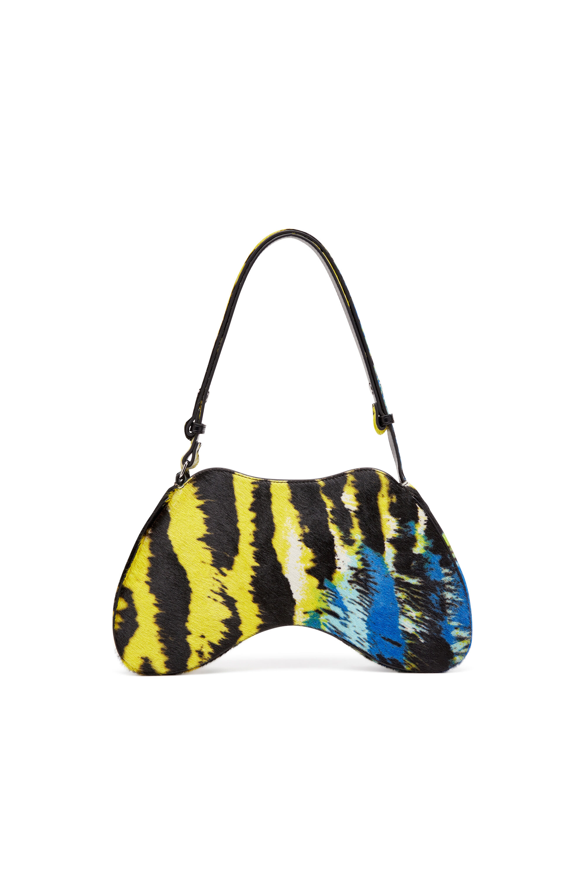 Diesel - PLAY SHOULDER, Play-Borsa a spalla in cavallino tigrato Donna in Multicolor - 3