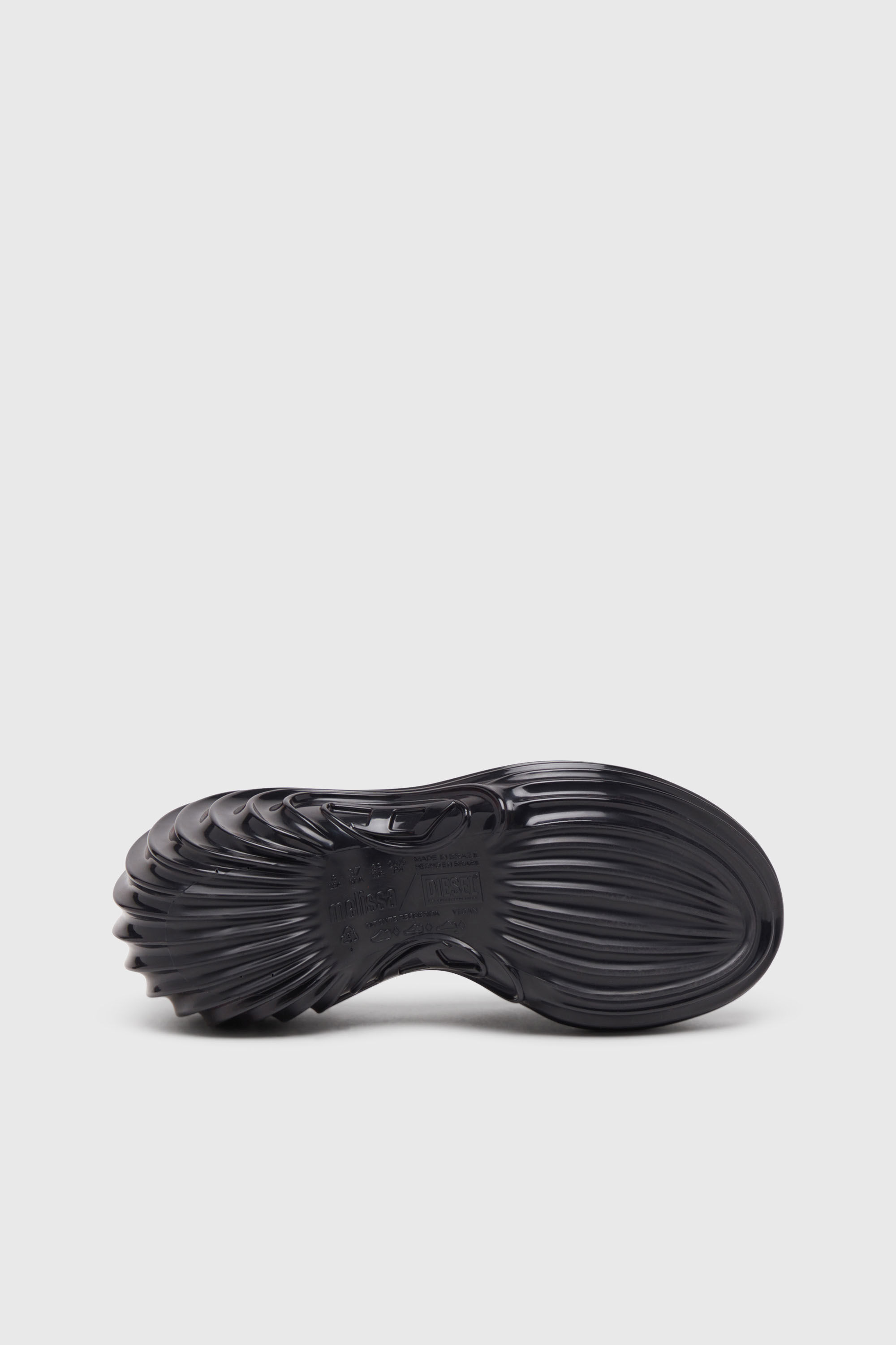 Diesel - MELISSA QUANTUM PLATFORM, Mule platform in Melflex&reg; Donna in Nero - 5