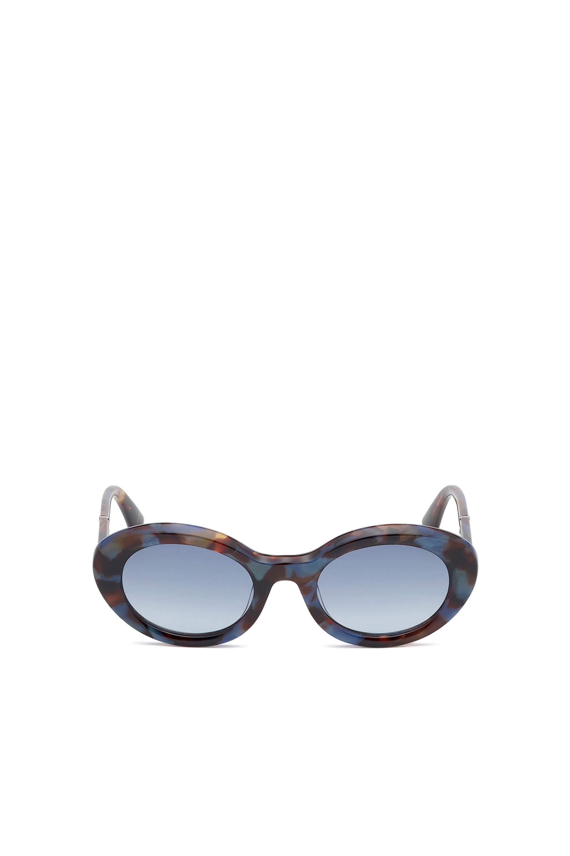Diesel - DL0281, Occhiale in acetato con forma ovale Donna in Multicolor - 1