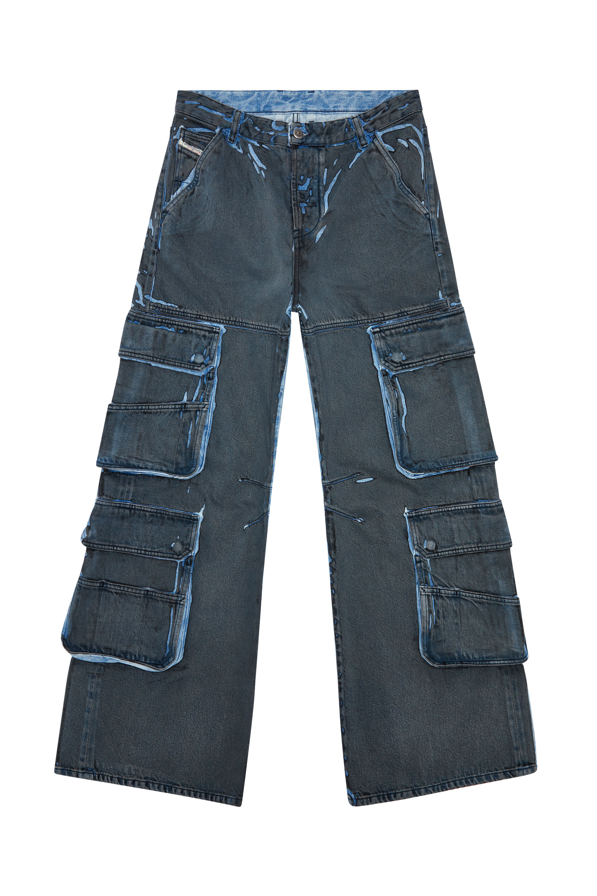 Diesel - Straight Jeans 1996 D-Sire 09K45, Blu Scuro - Image 2