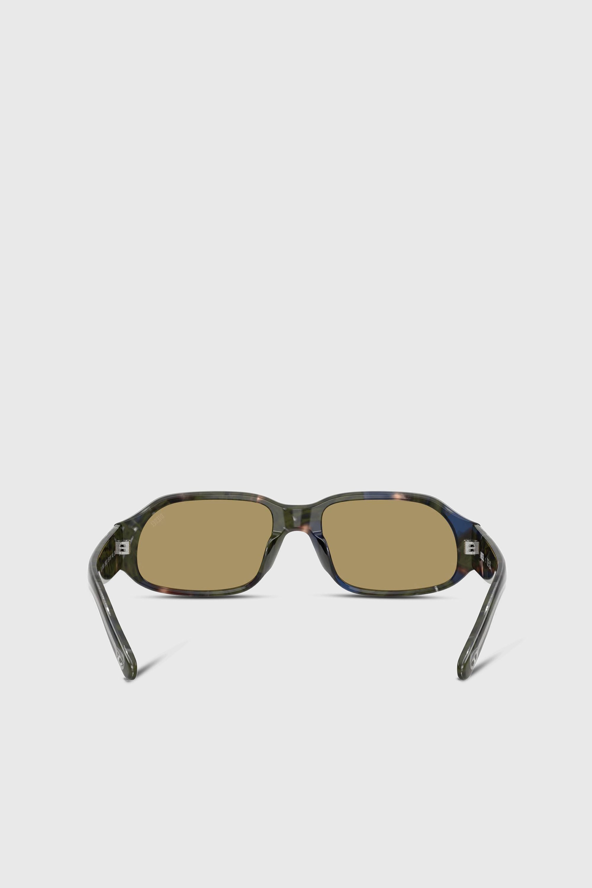 Diesel - 0DL2009U, Occhiali da sole rettangolari Unisex in Multicolor - 3