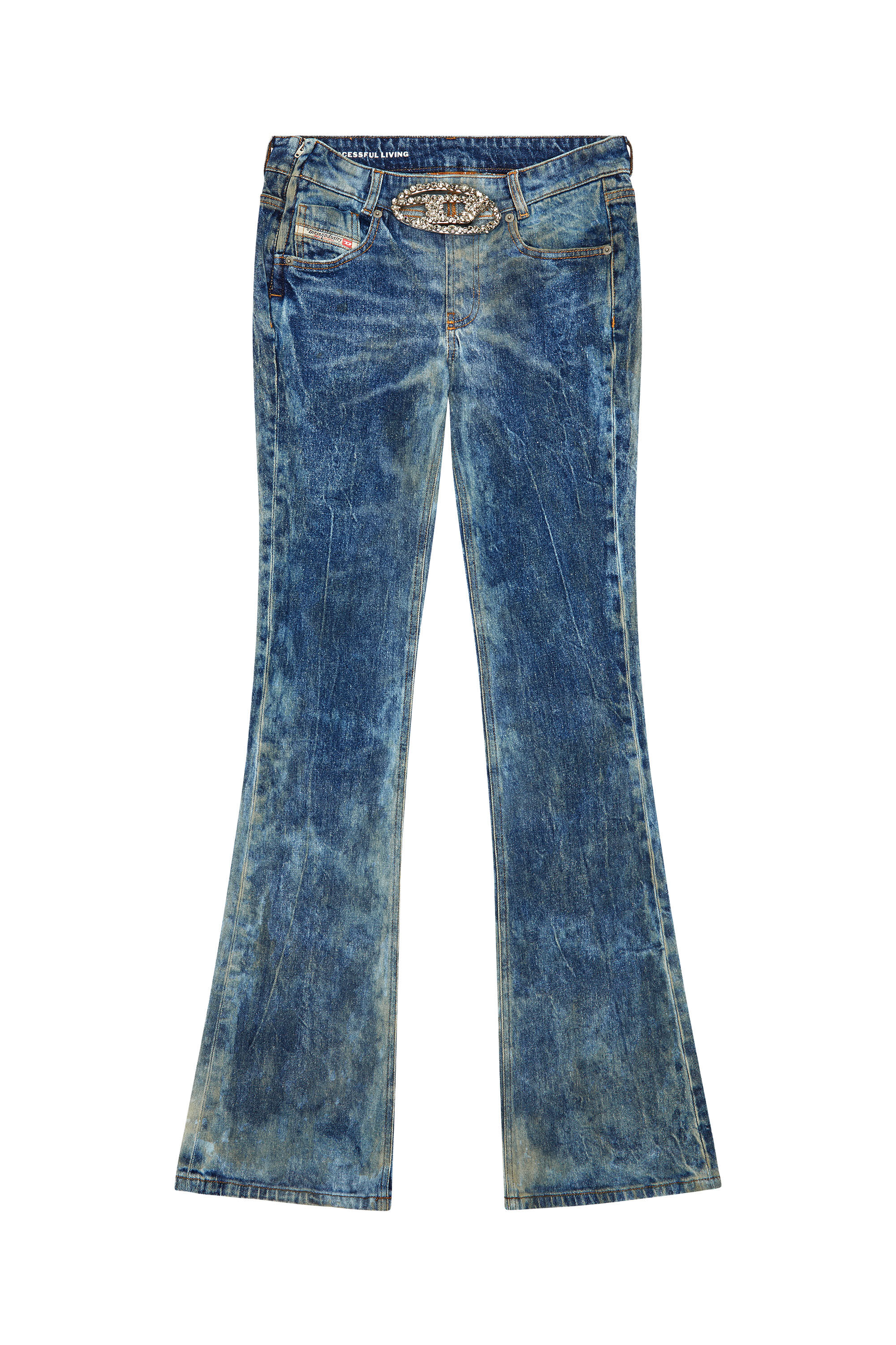 Diesel - Bootcut and Flare Jeans 1969 D-Ebbey 0PGAL, Blu Scuro - Image 2