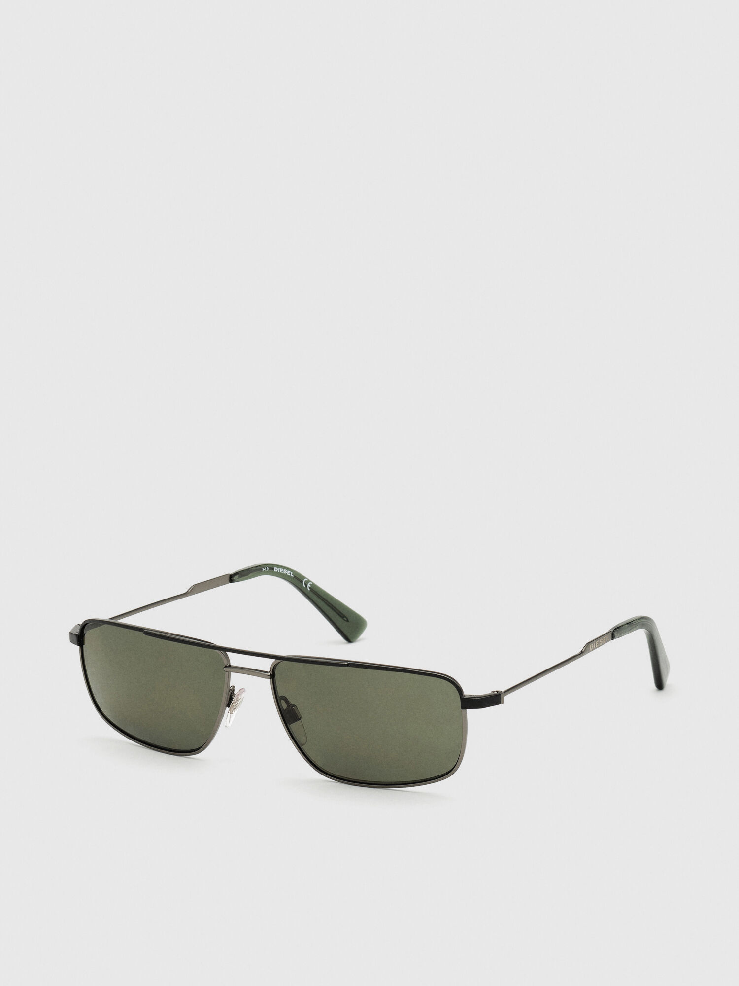 Diesel - DL0308, Occhiali navigator con lenti polarizzate Uomo in Nero - 2