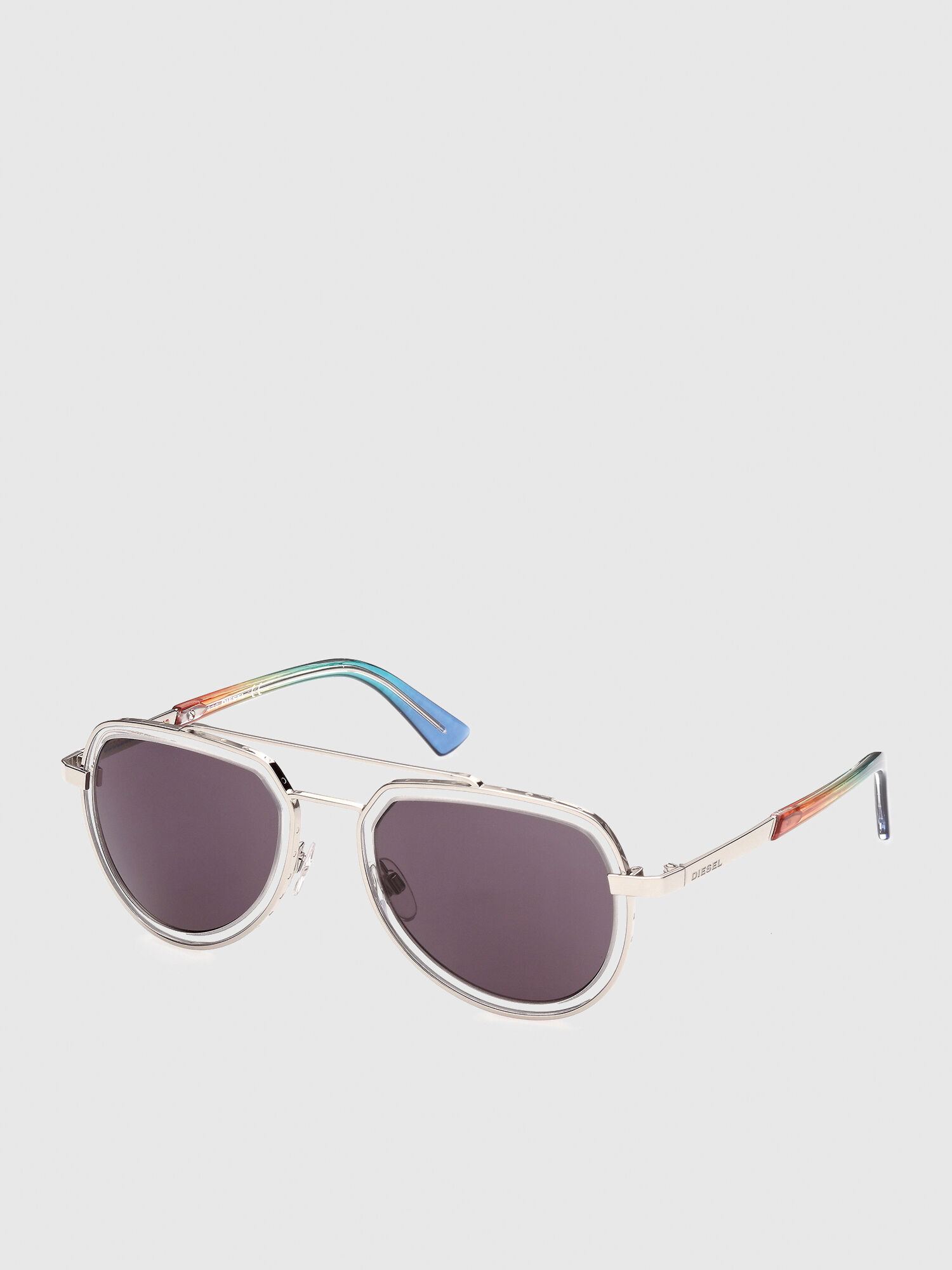Diesel - DL0266, Occhiali pilot a tema "Pride" Unisex in Multicolor - 2
