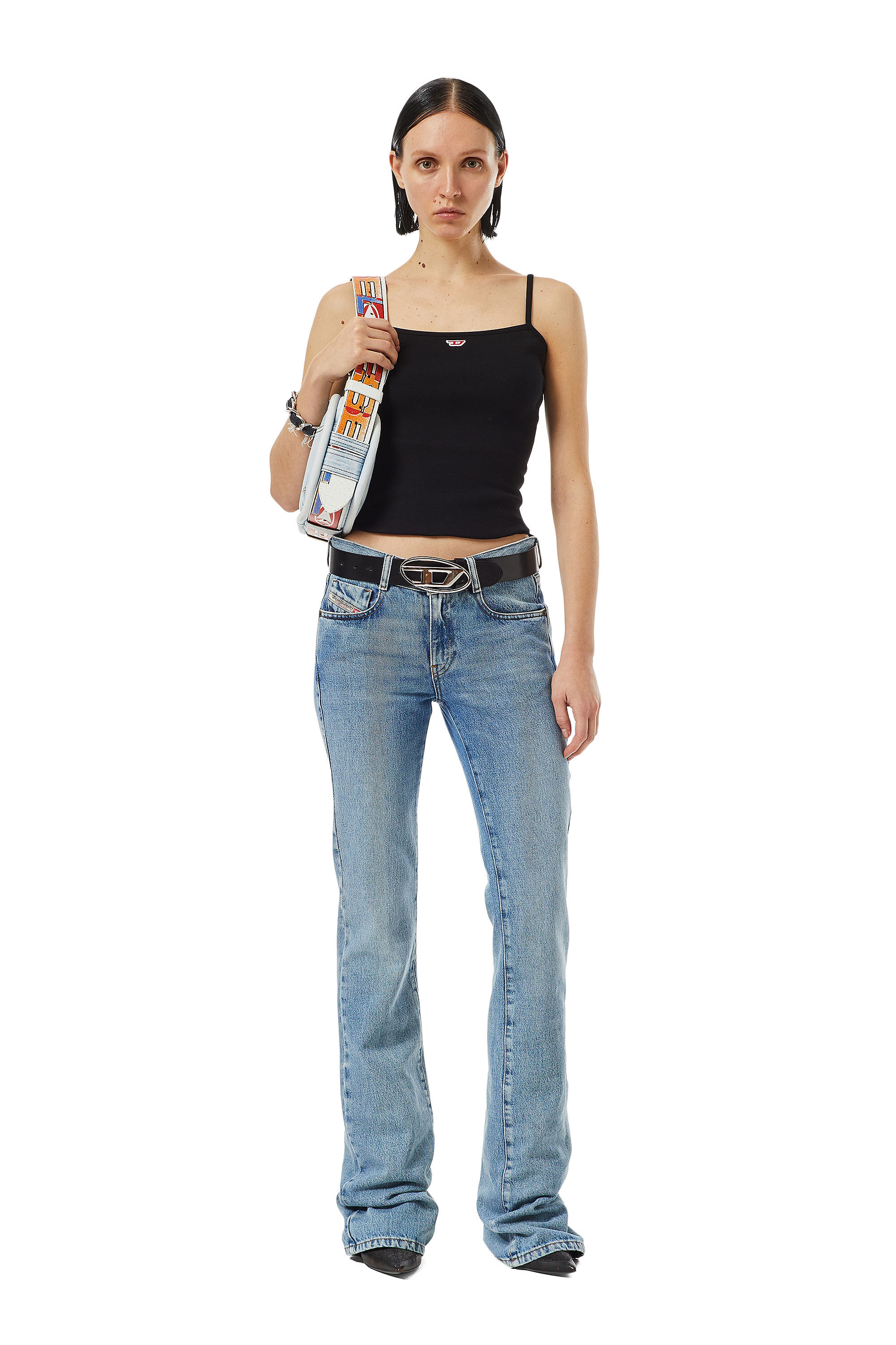 1969 D-EBBEY 09C16 Donna: Jeans Bootcut and Flare Blu | Diesel Library