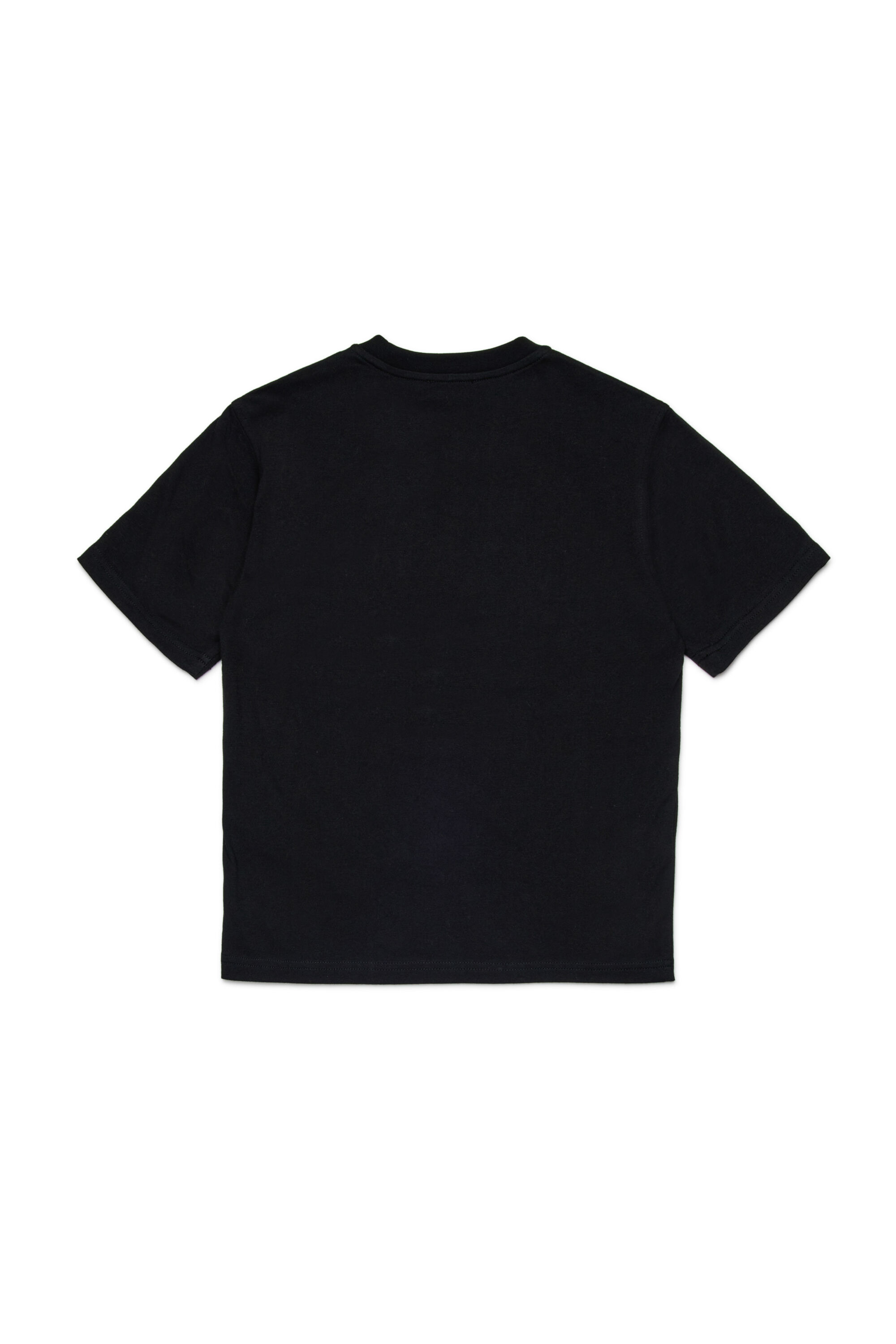 Diesel - TBOXTK3 OVER, T-shirt cotone con stampa grafica Uomo in Nero - 2