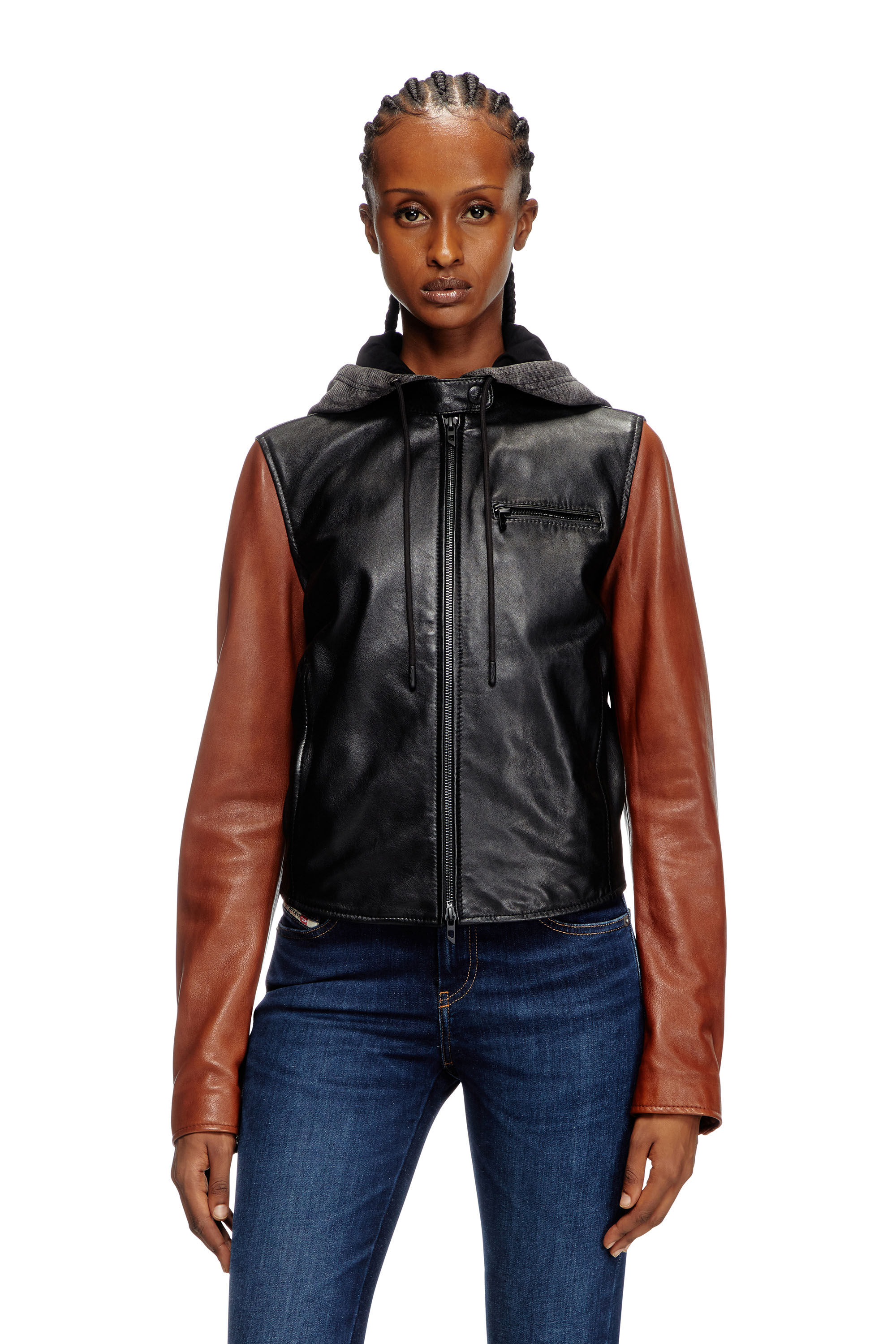 Leather jacket all colour cheap