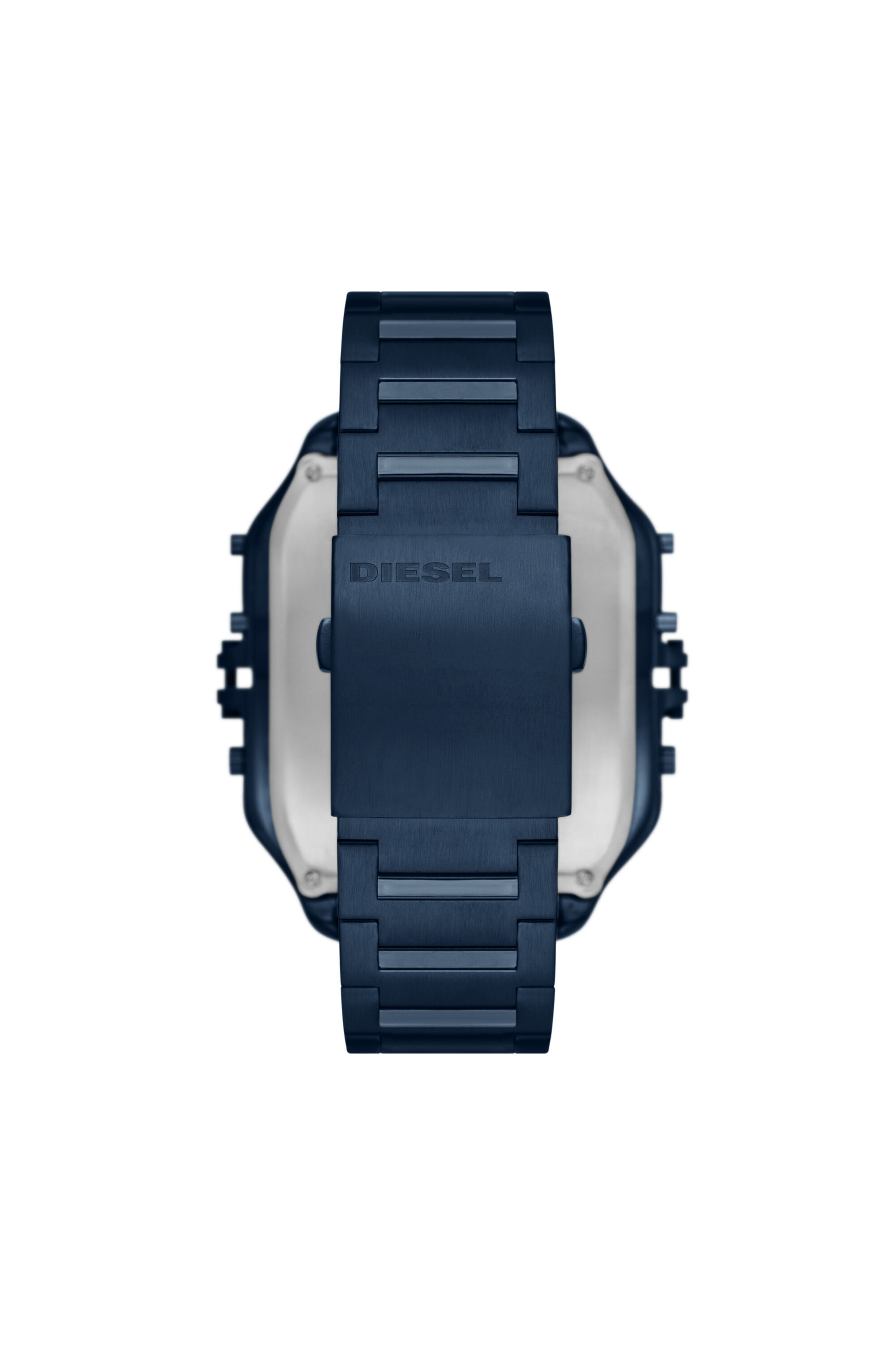 DZ7464 Uomo Orologio digitale Clasher in acciaio blu Diesel