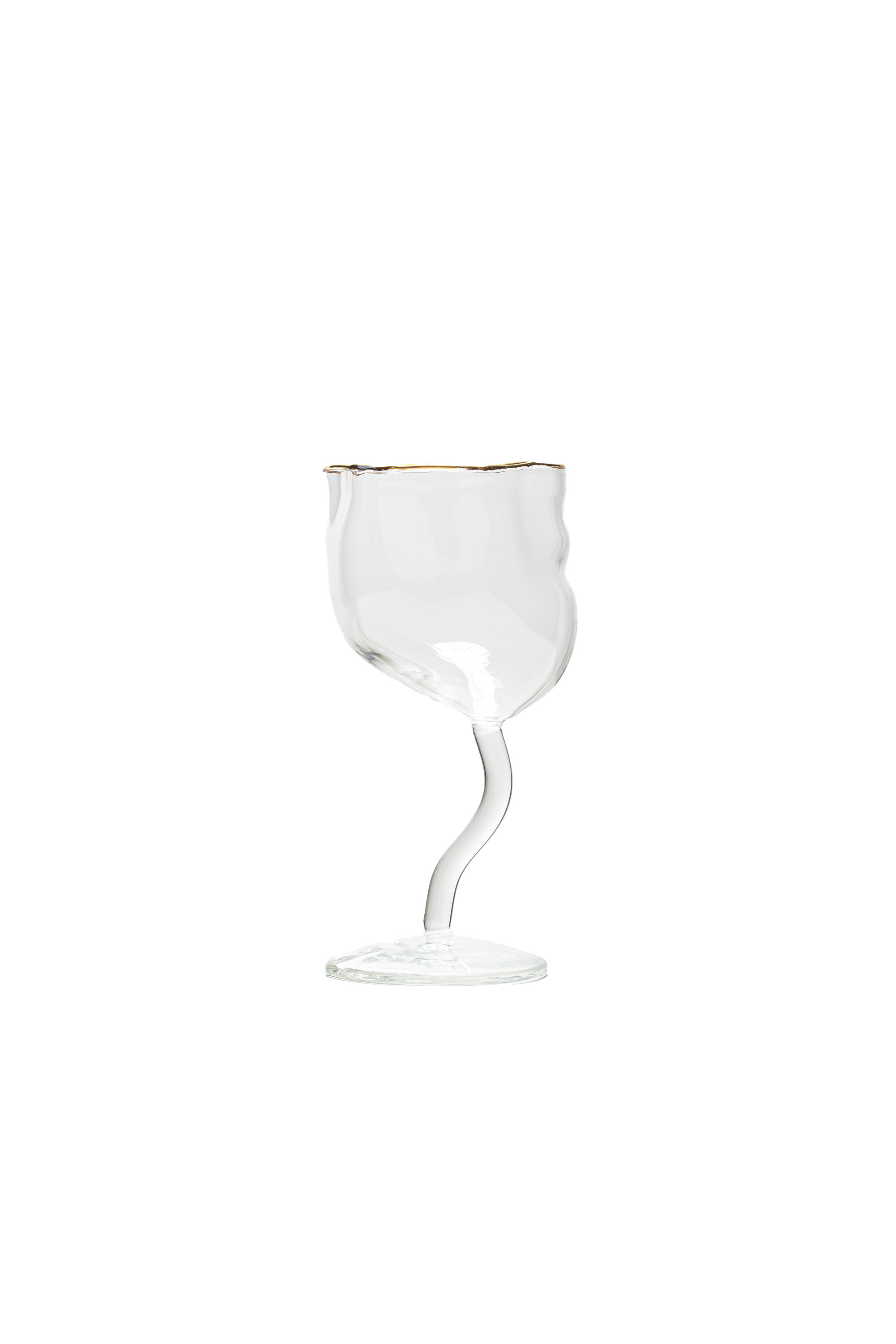 Diesel - 11251 WINE GLASS "CLASSIC ON ACID - GREC, Unisex Wine glass in White - Image 1