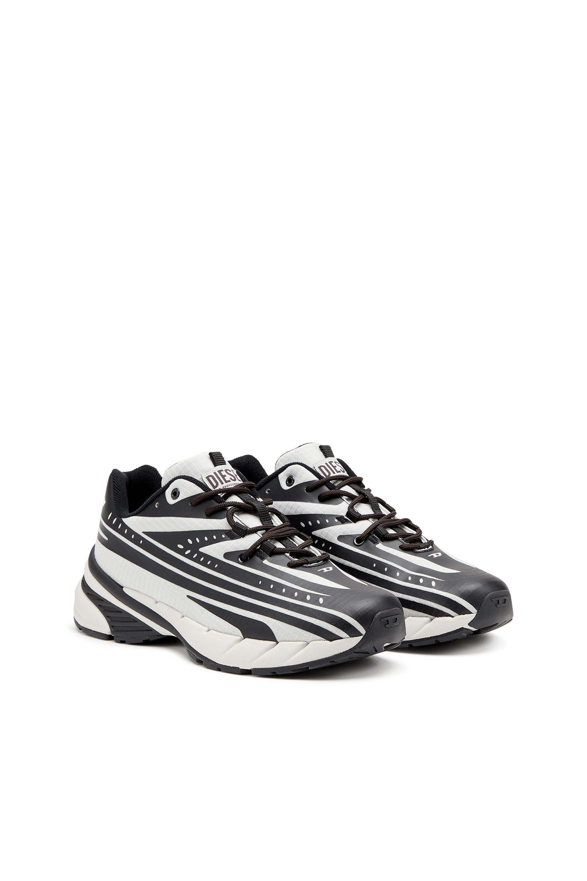 Diesel - D-AIRSPEED LOW, D-Airspeed Low-Sneaker a righe in ripstop coated Uomo in Multicolor - 2