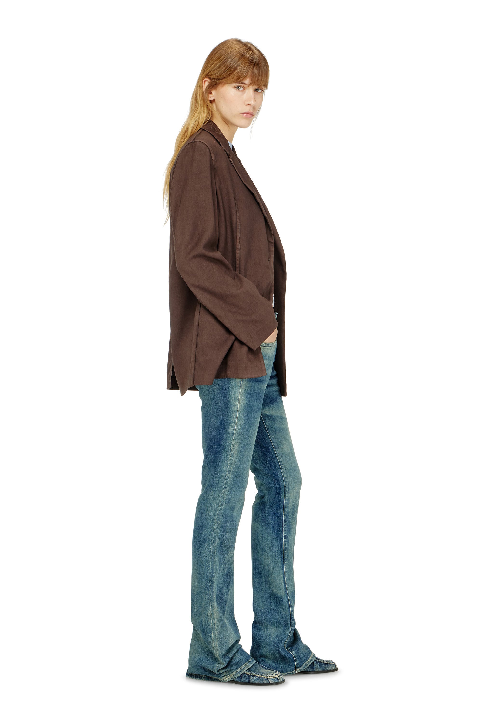 Diesel - Bootcut Jeans 1969 D-Ebbey 09P41 Donna, Blu medio - Image 2