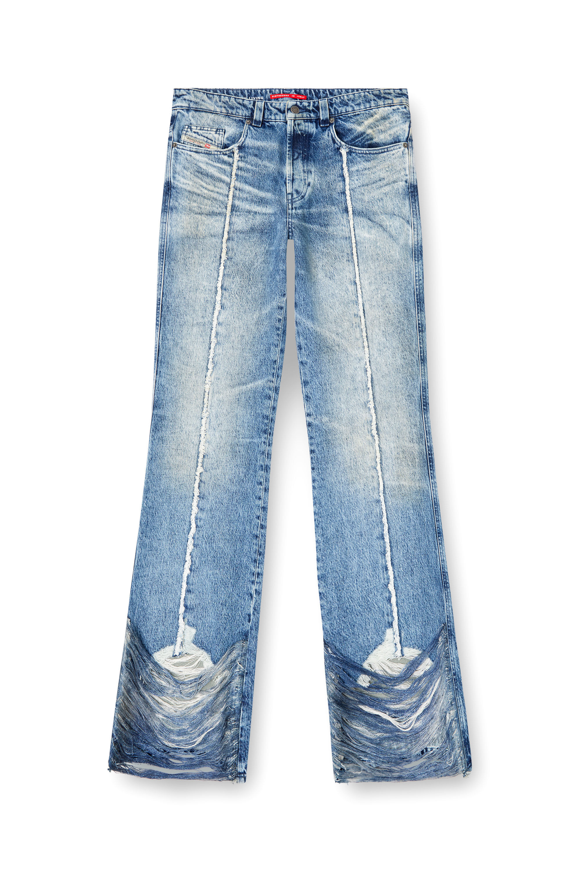 Diesel - Bootcut Jeans 1998 D-Buck 0CMBM Uomo, Blu medio - Image 2