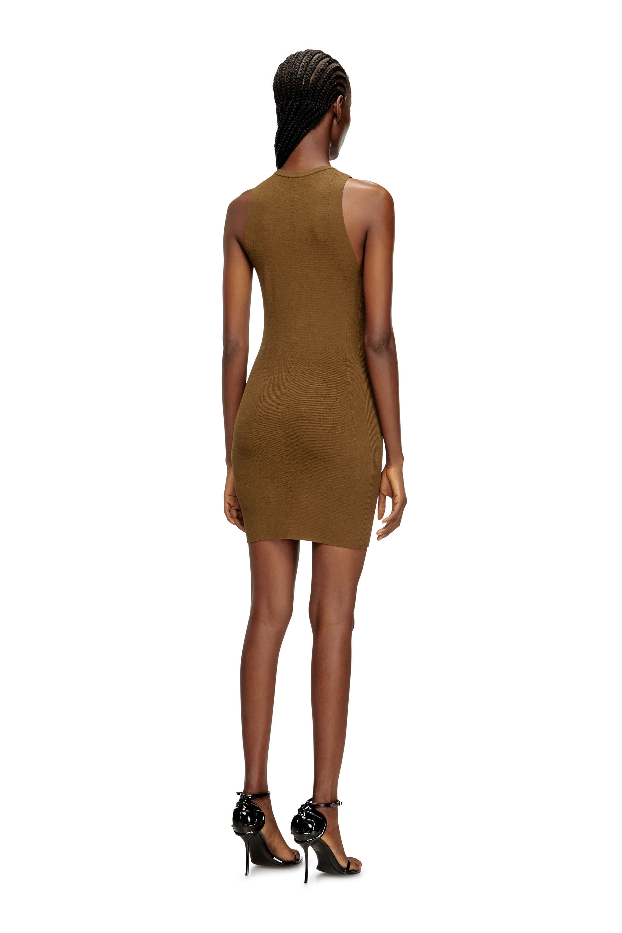 Diesel - M-CADDIX, Abito senza maniche a costine Donna in ToBeDefined - 4