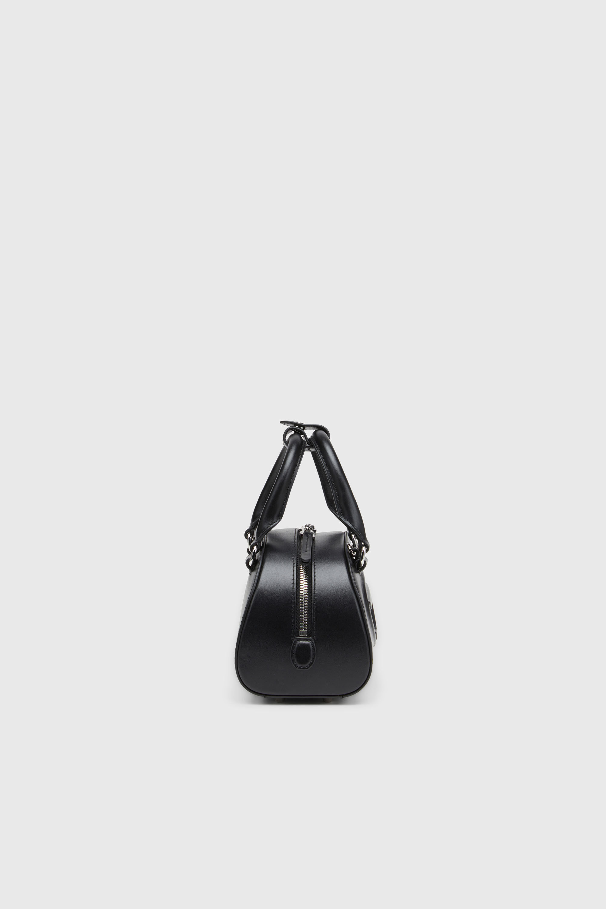 Diesel - 1DR DOME CROSSBODY, 1DR Dome - Borsa bowling mini in pelle Donna in Nero - 5