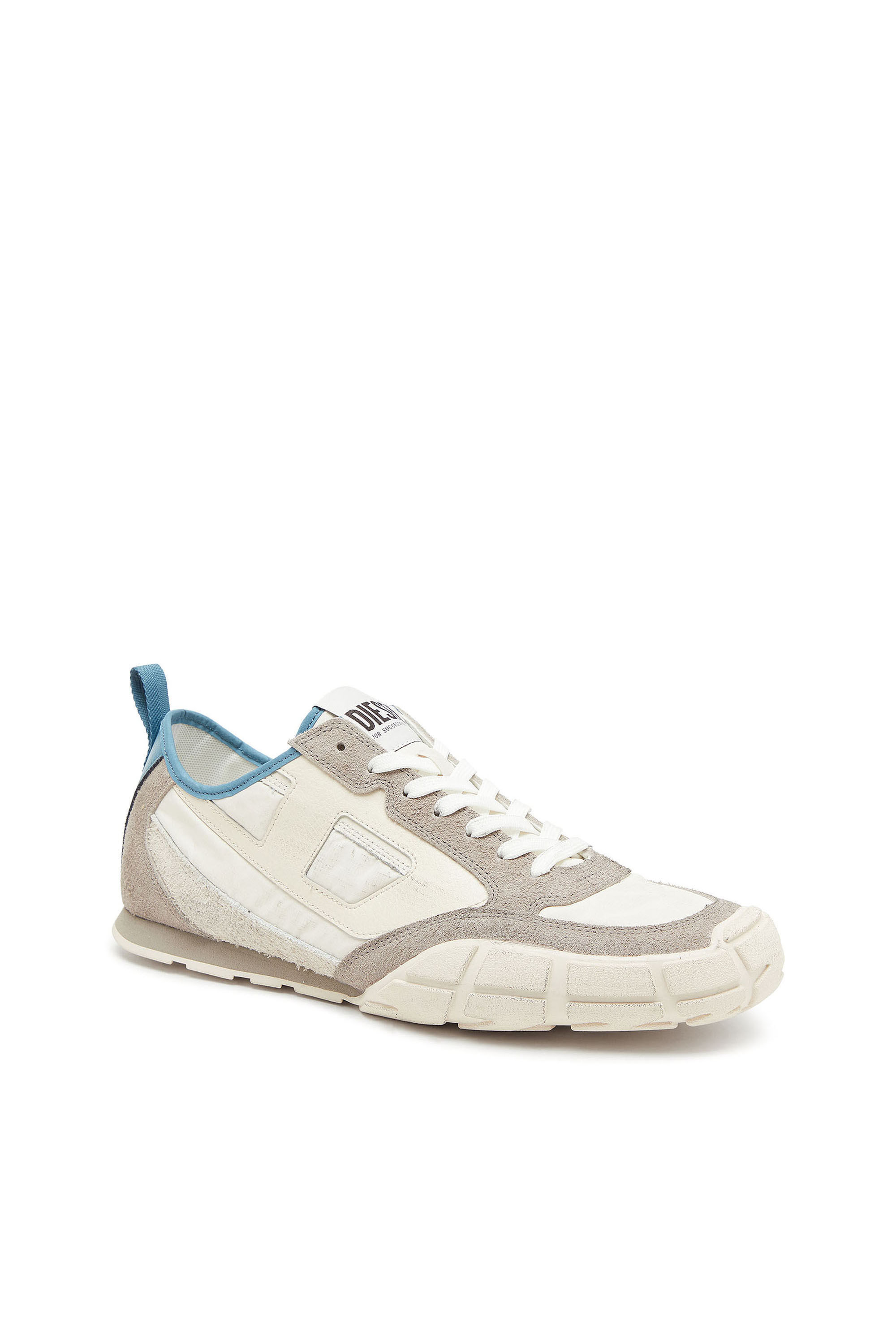 Diesel - S-PAGODHA LOW, S-Pagodha - Sneakers in pelle e nylon Uomo in Multicolor - 6