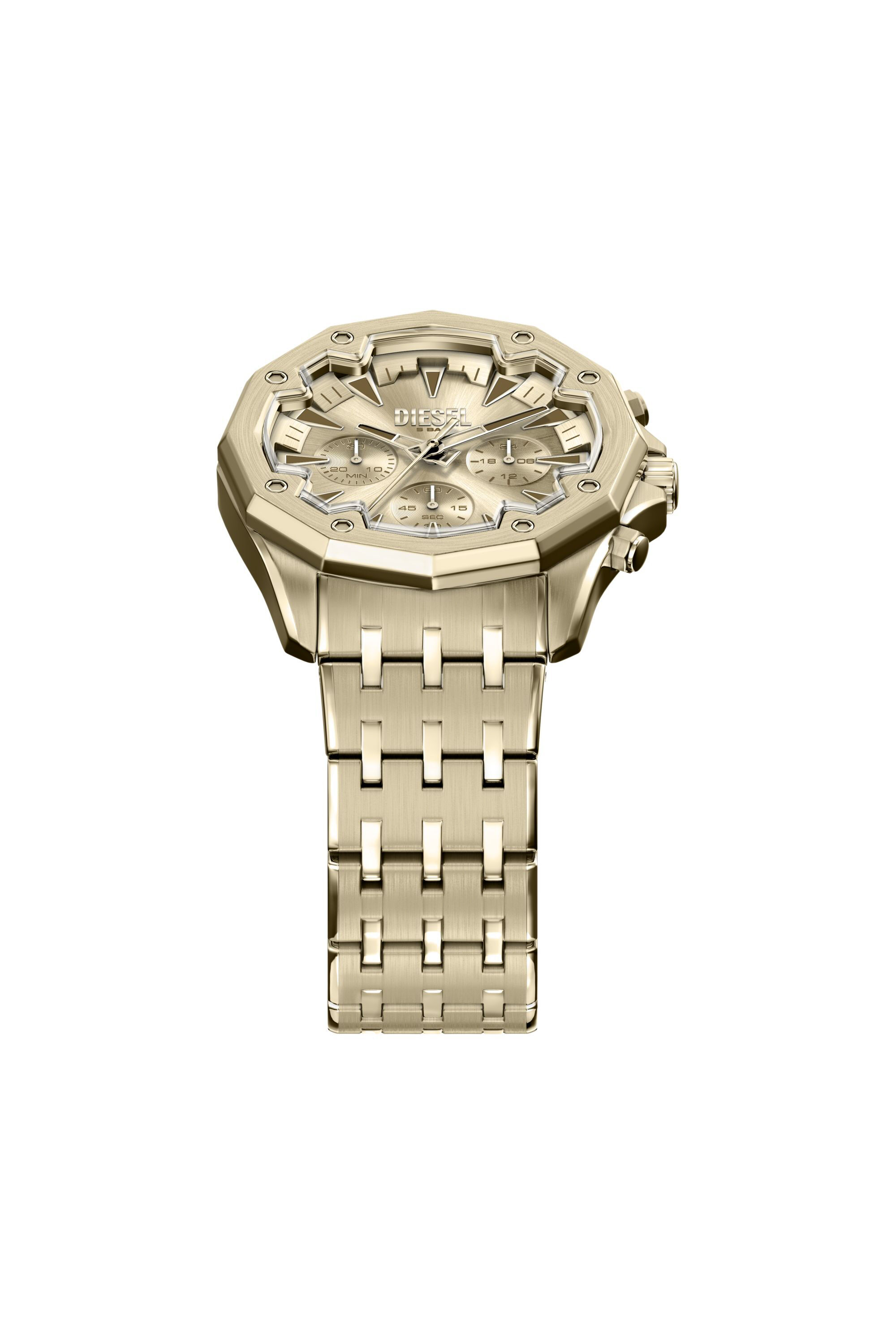 Diesel - DZ4707 WATCH, Orologio Stinger in acciaio inossidabile oro Uomo in Oro - 4