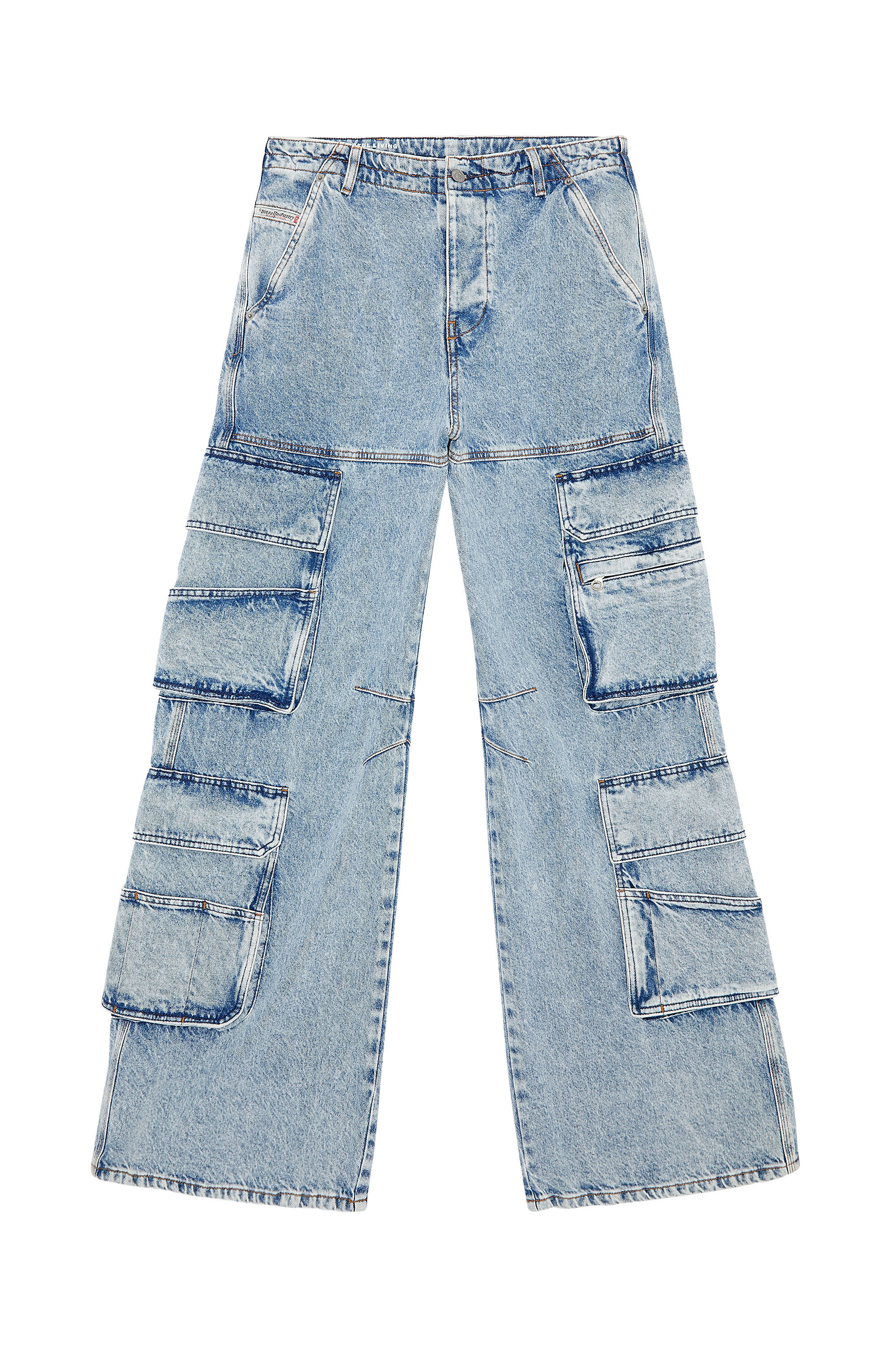 Diesel - Straight Jeans 1996 D-Sire 0NJAA, Blu Chiaro - Image 2