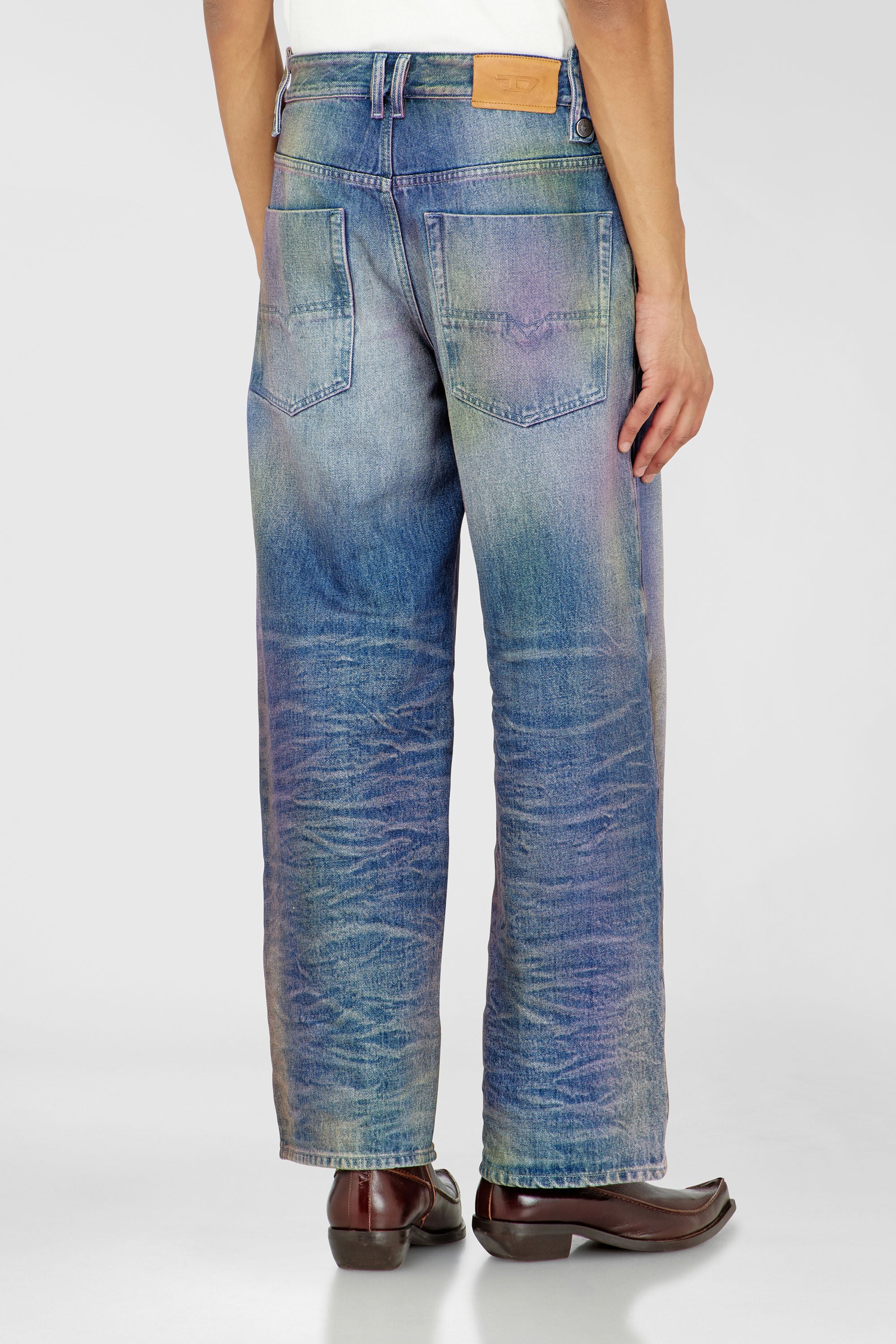 Diesel - Relaxed Jeans 1982 D-Hakou 007FW Unisex, Blu medio - Image 5