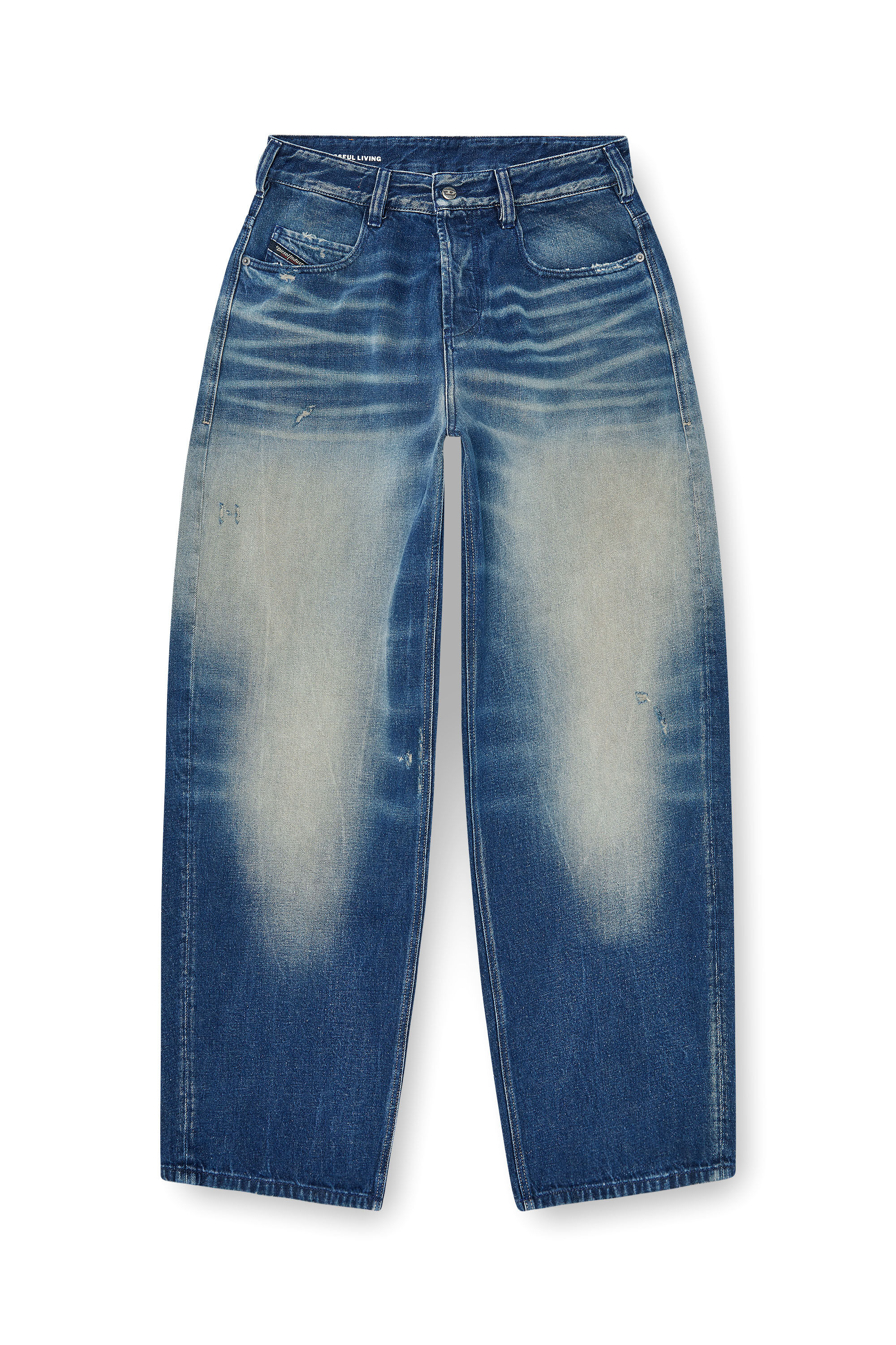 Diesel - Relaxed Jeans 1997 D-Enim 007DQ Unisex, Blu Scuro - Image 2