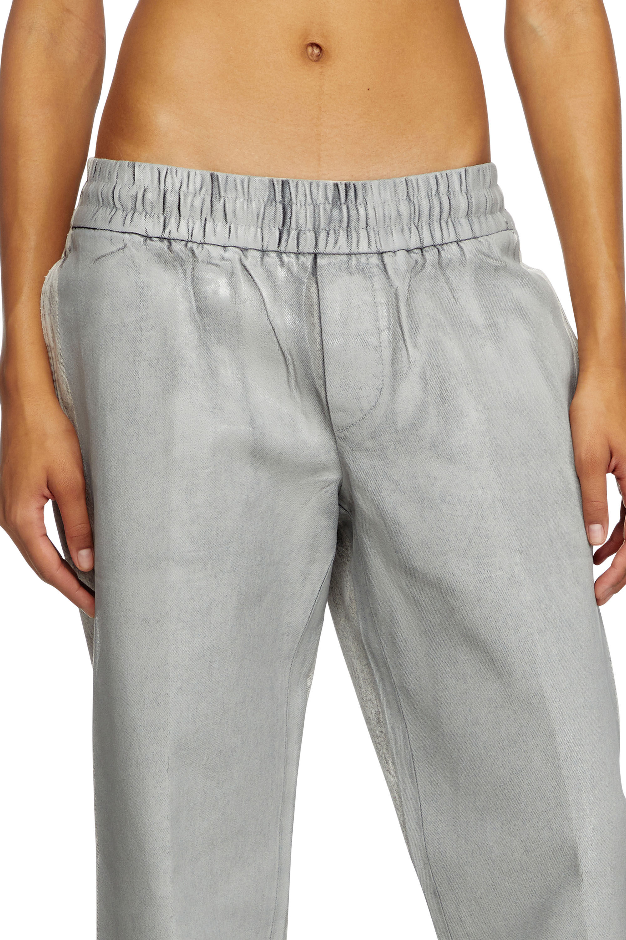 Diesel - Straight Jeans D-Drey 007AH Donna, Grigio - Image 5