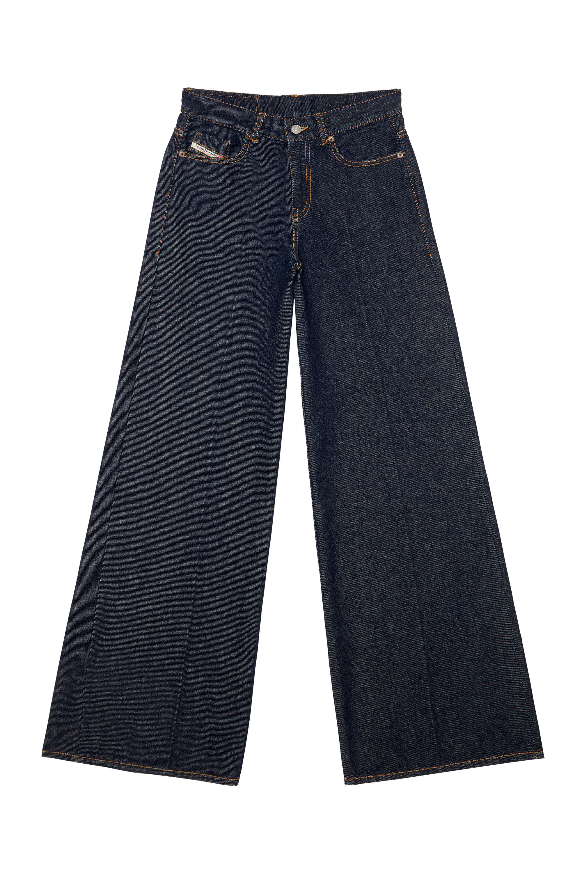 Diesel - 1978 Z9C02 Bootcut and Flare Jeans, Blu Scuro - Image 2