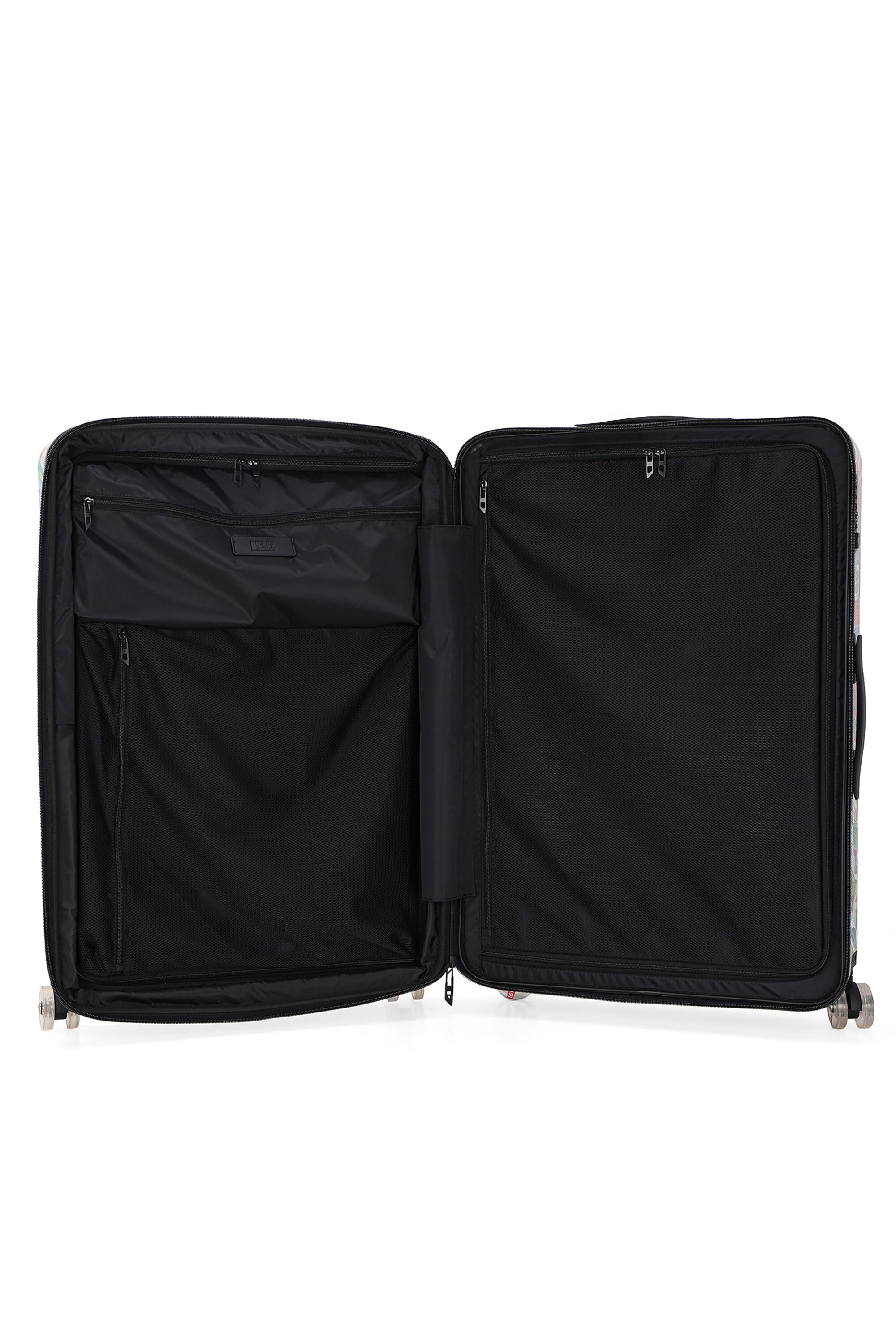 Diesel - DIESEL PC PRINTED TROLLEY-STICKERS- DSL0, Valigia stile sticker taglia L Unisex in Multicolor - 3