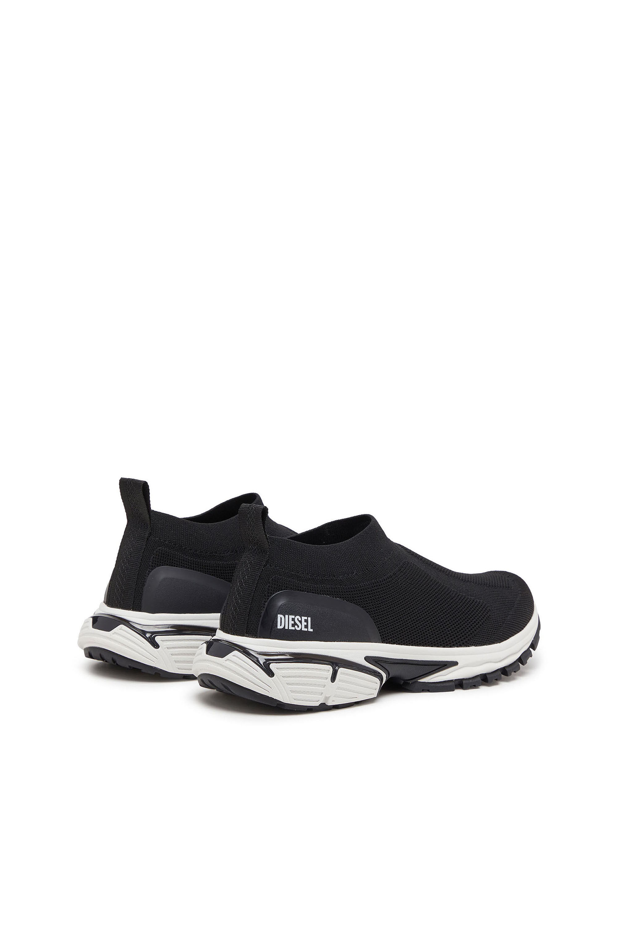 Diesel - S-PRO-V-DENSE-SOCKS, Pro-V-Dense-Sneakers a calzino in maglia slip-on Uomo in Nero - 3