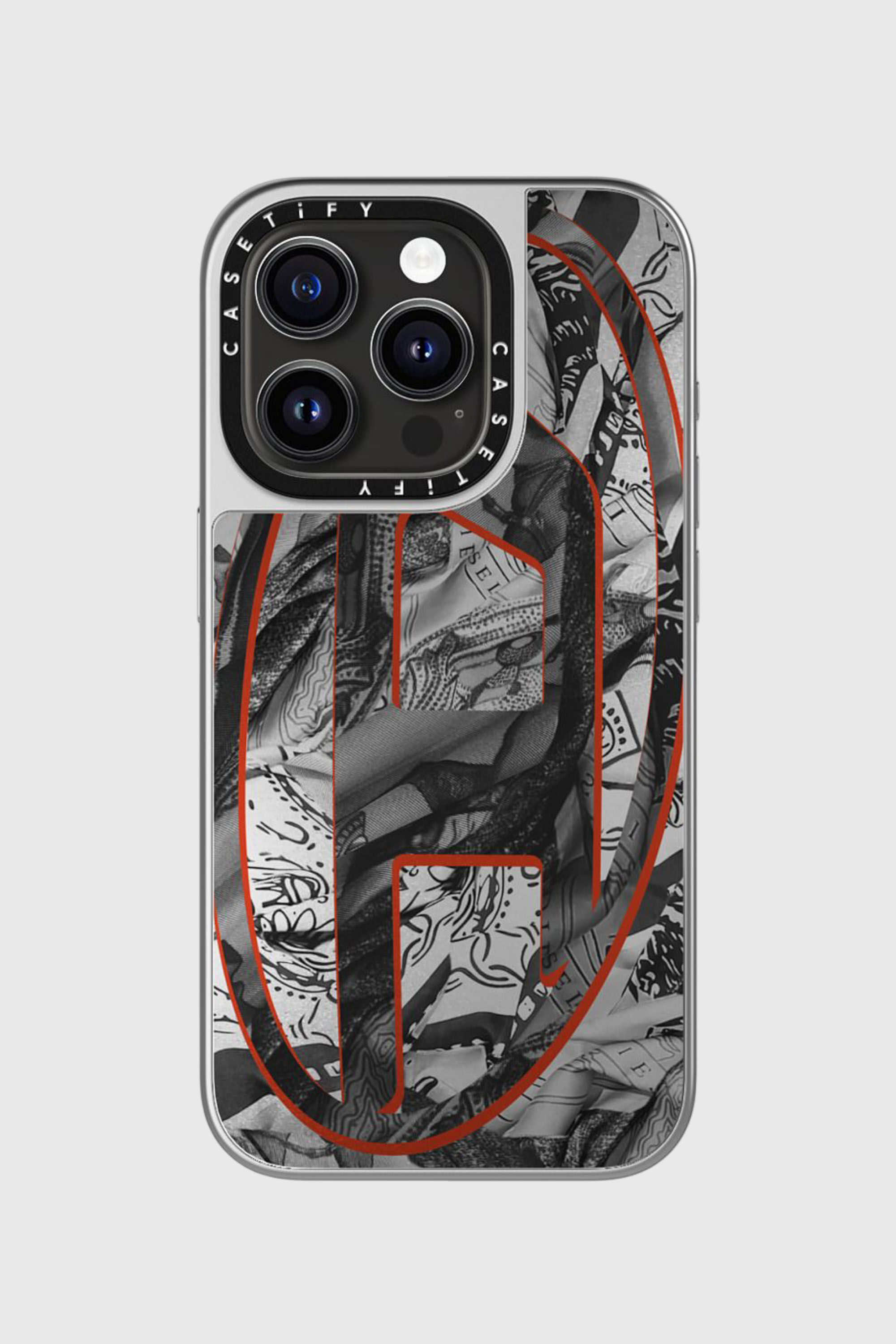 Diesel - 60336 CASETIFY MOULDED CASE, Custodia MagSafe iPhone 15 Pro Unisex in Multicolor - 6