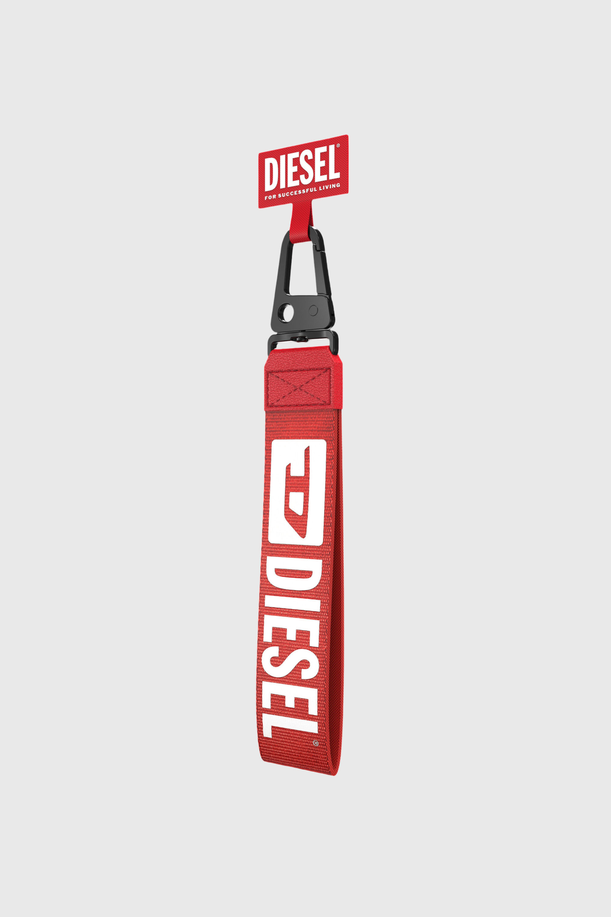 Diesel - 60192 WRIST STRAP, Cinturino universale porta smartphone Unisex in Rosso - 2
