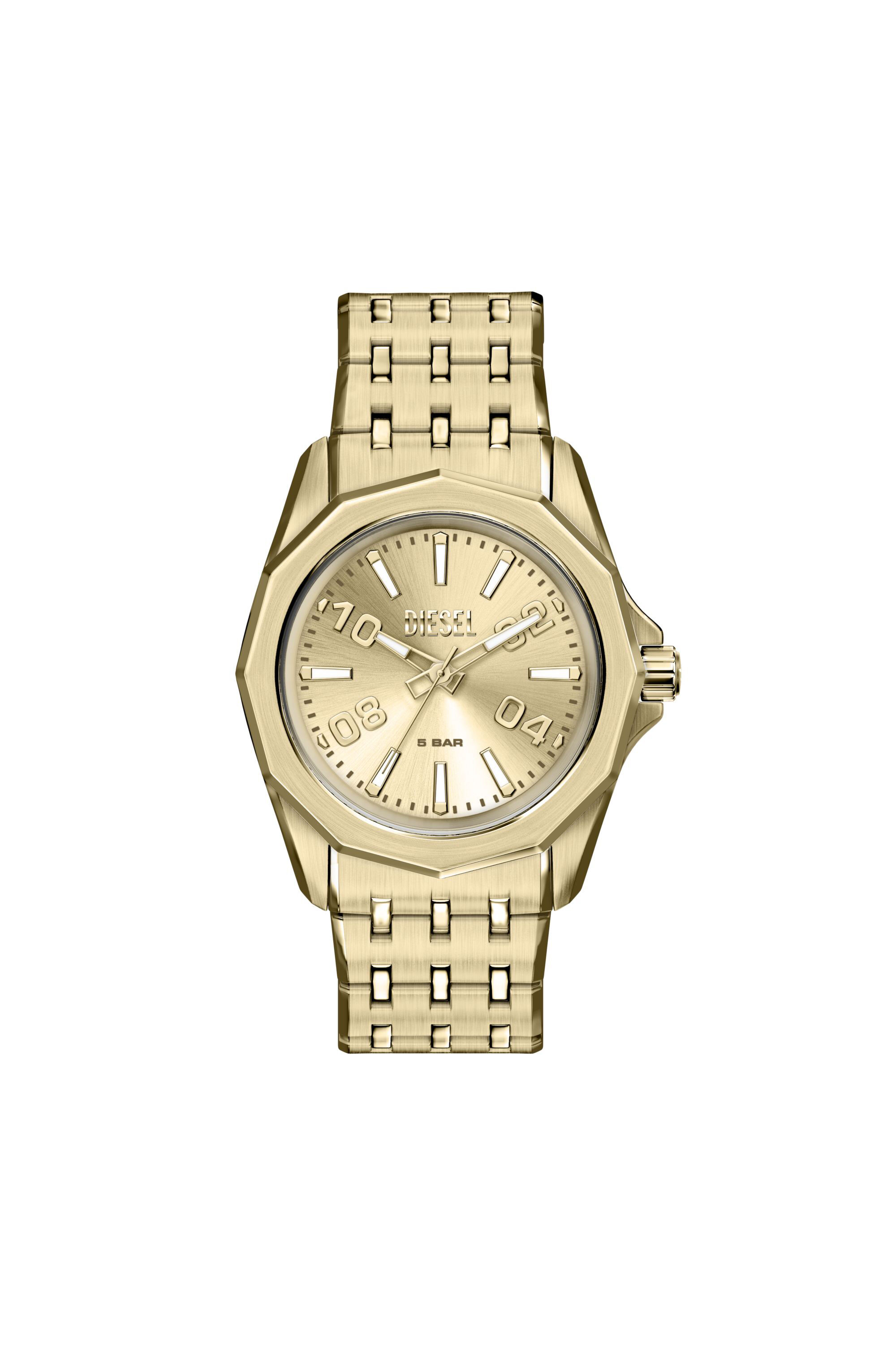 Diesel - DZ2239 WATCH, Orologio Stinger in acciaio color oro Uomo in Oro - 1