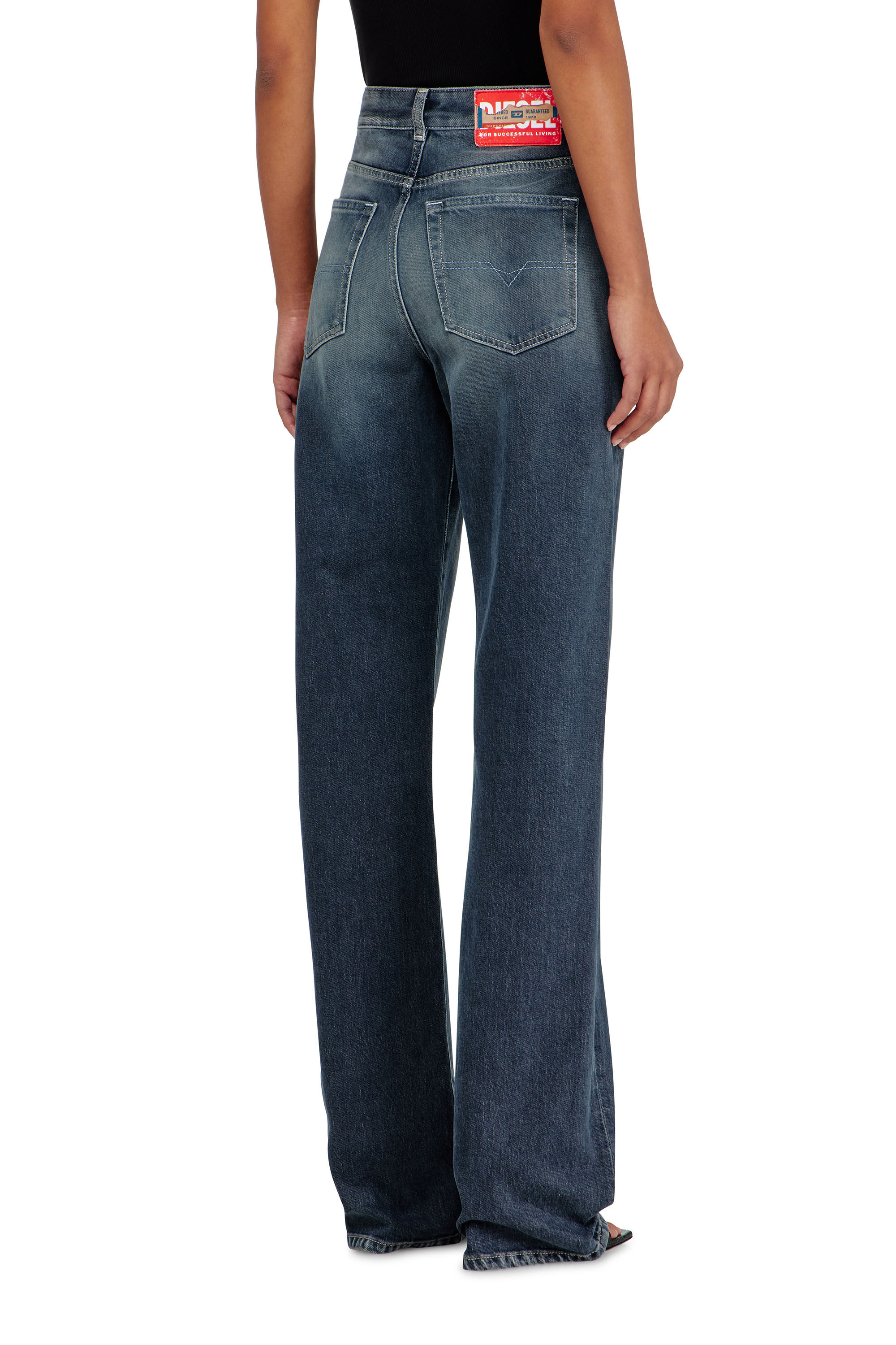 Diesel - Regular Jeans 1971 D-Sent 007EI Donna, Blu Scuro - Image 5