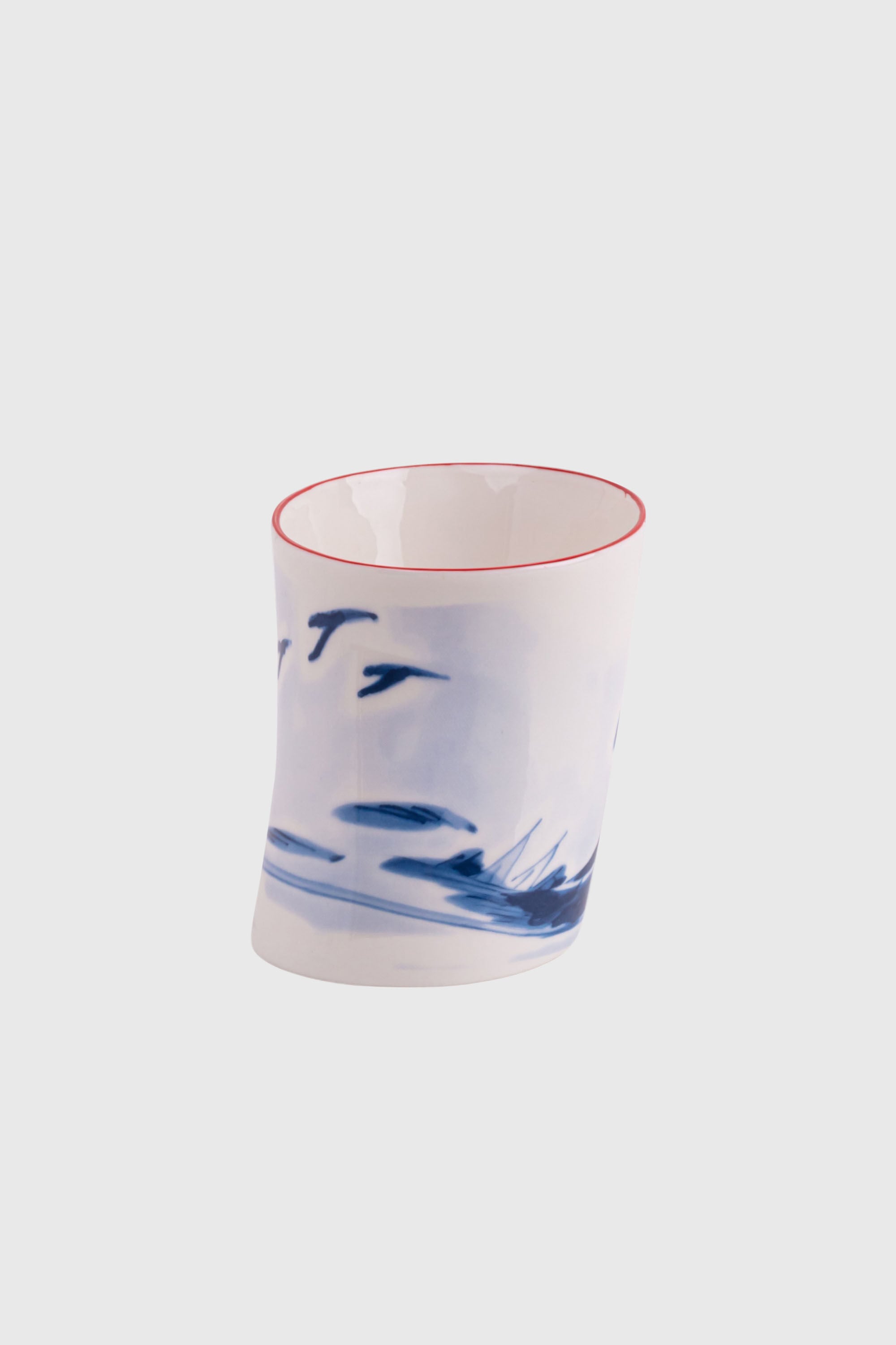 Diesel - 11259 PORCELAIN MUG "CLASSIC ON ACID" -, Unisex's Porcelain mug in White/Blue - 3