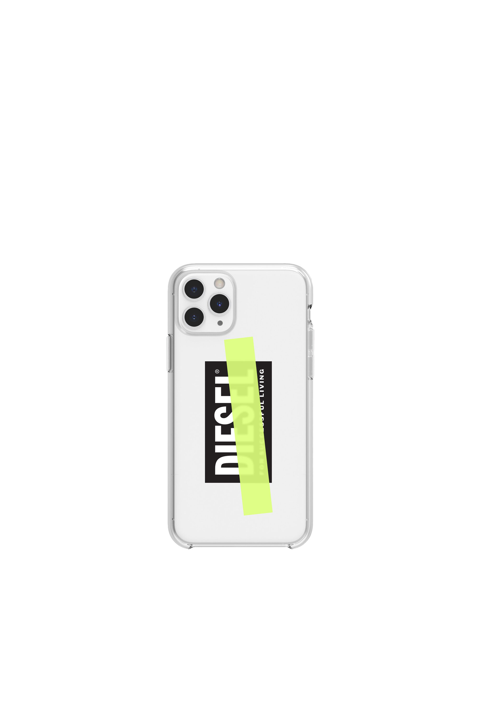 Diesel - DIPH-031-CLYET, Cover stampata  per iPhone 11 Pro Unisex in Bianco - 2