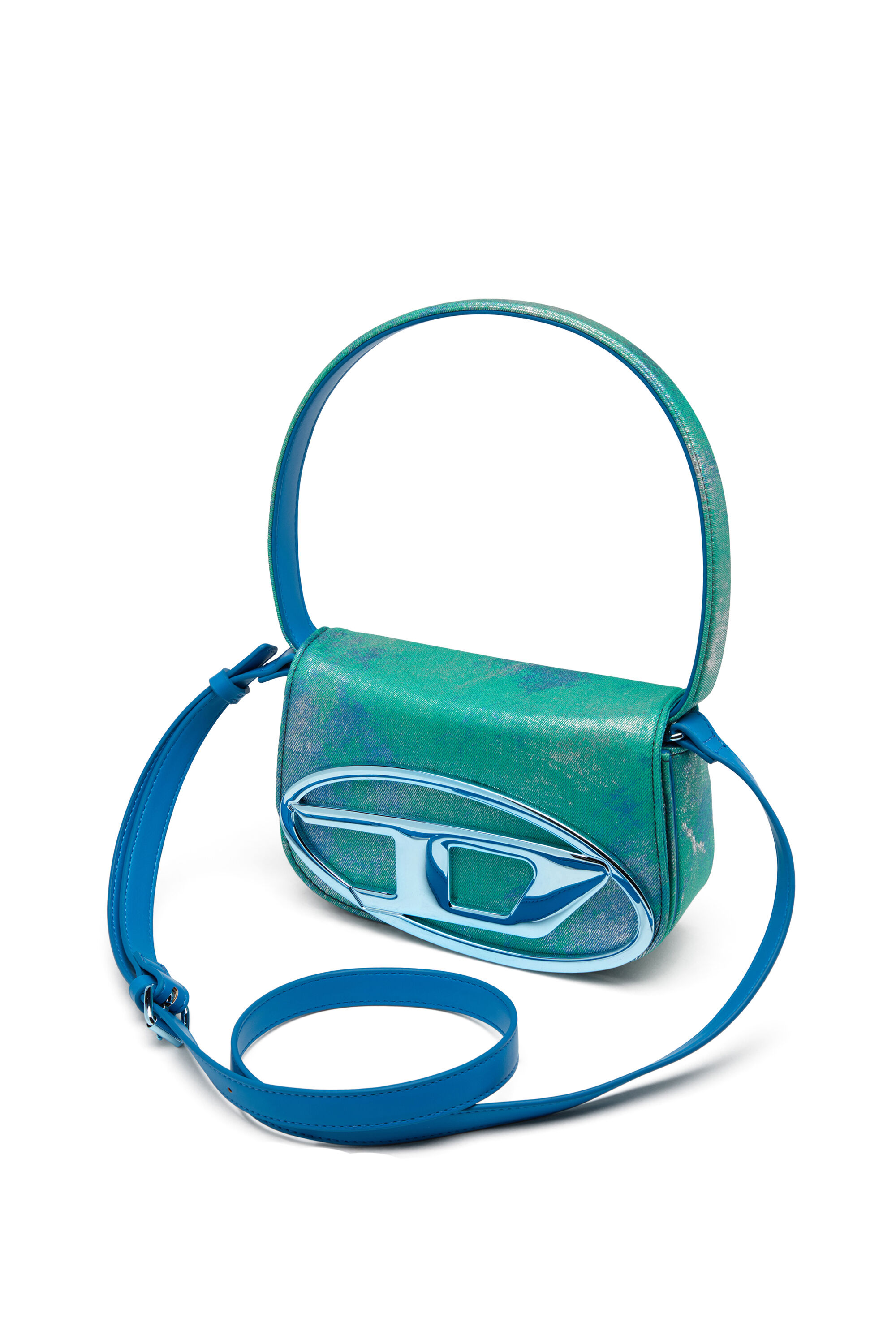 Diesel - 1DR, 1DR-Iconica borsa a spalla in denim pop-colour Donna in Multicolor - 2