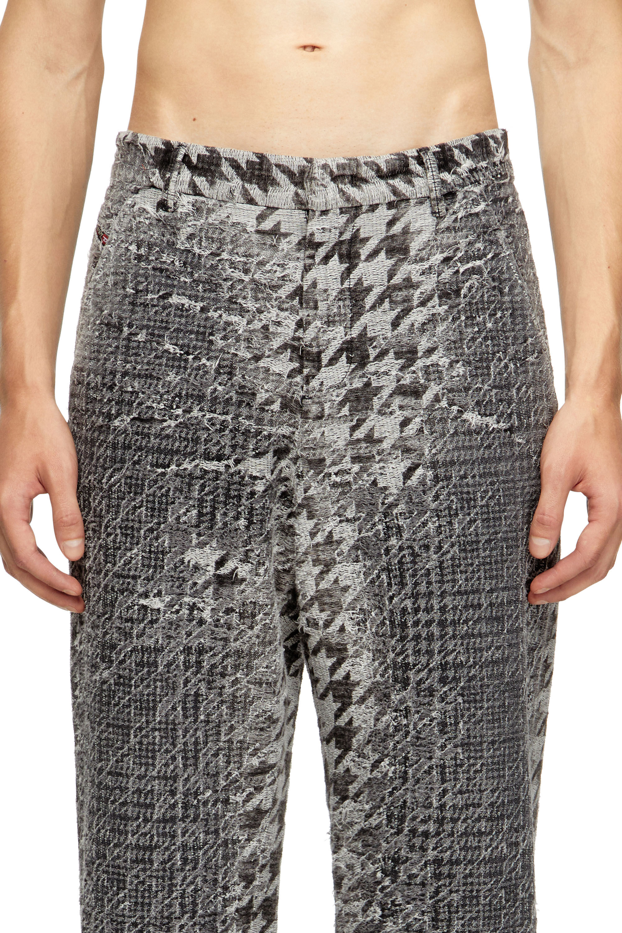 Diesel - Regular Jeans D-Eber 0CEBN Uomo, Nero/Grigio scuro - Image 5