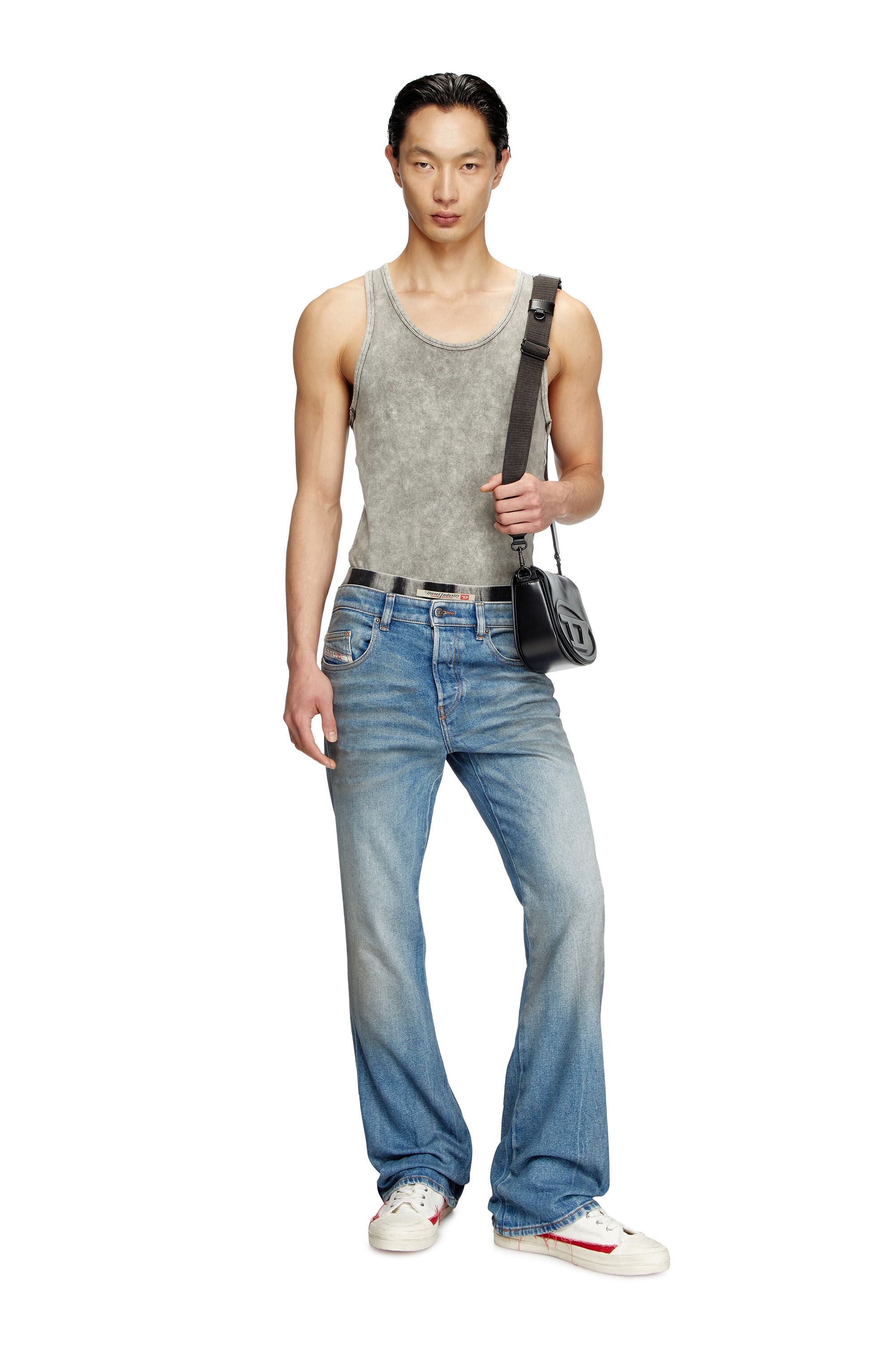 Diesel - Bootcut Jeans 1998 D-Buck 09L30 Uomo, Blu medio - Image 1