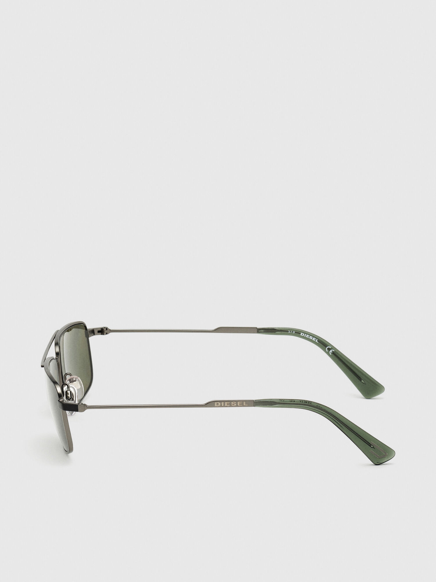 Diesel - DL0308, Occhiali navigator con lenti polarizzate Uomo in Nero - 3