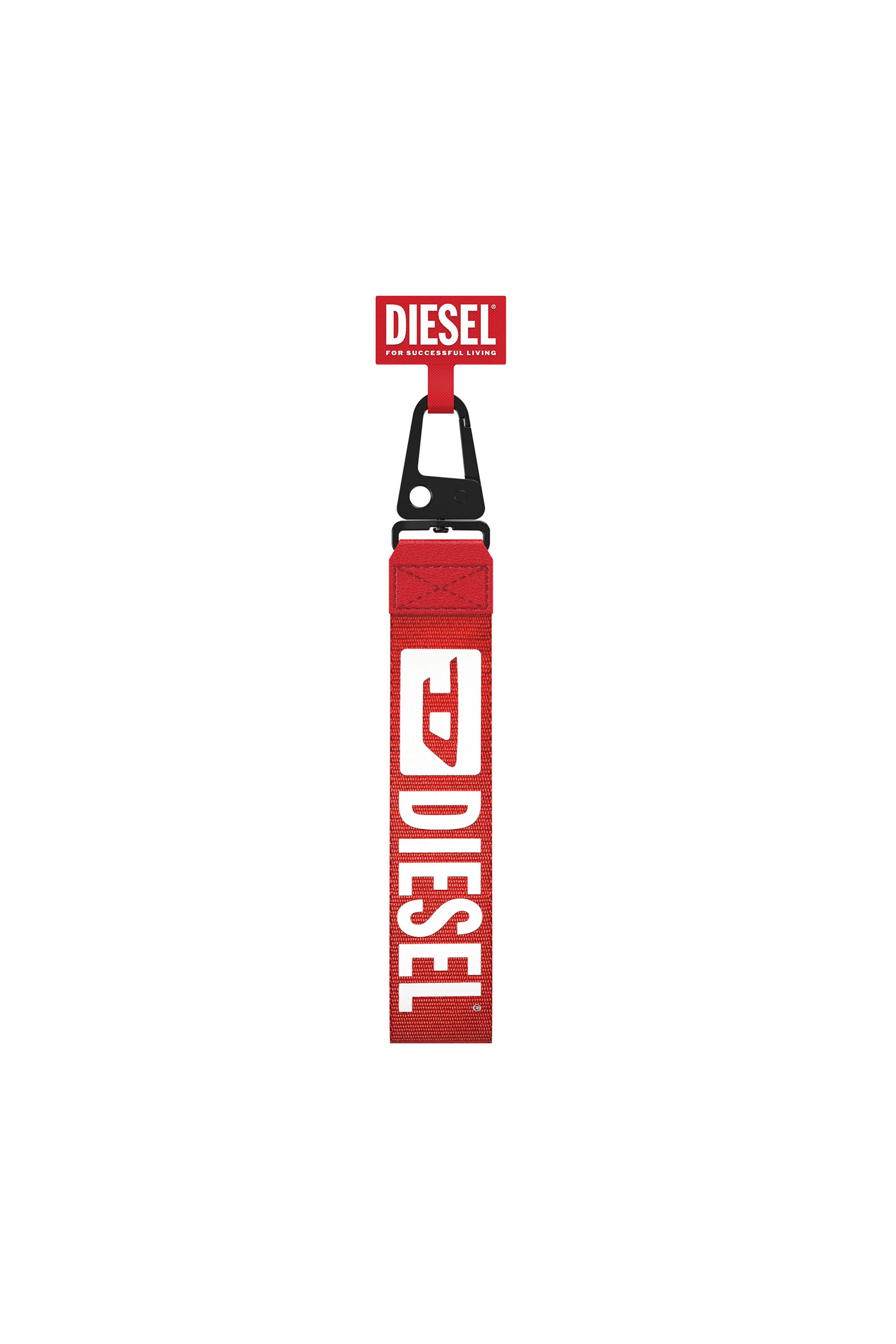 Diesel - 60192 WRIST STRAP, Cinturino universale porta smartphone Unisex in Rosso - 1