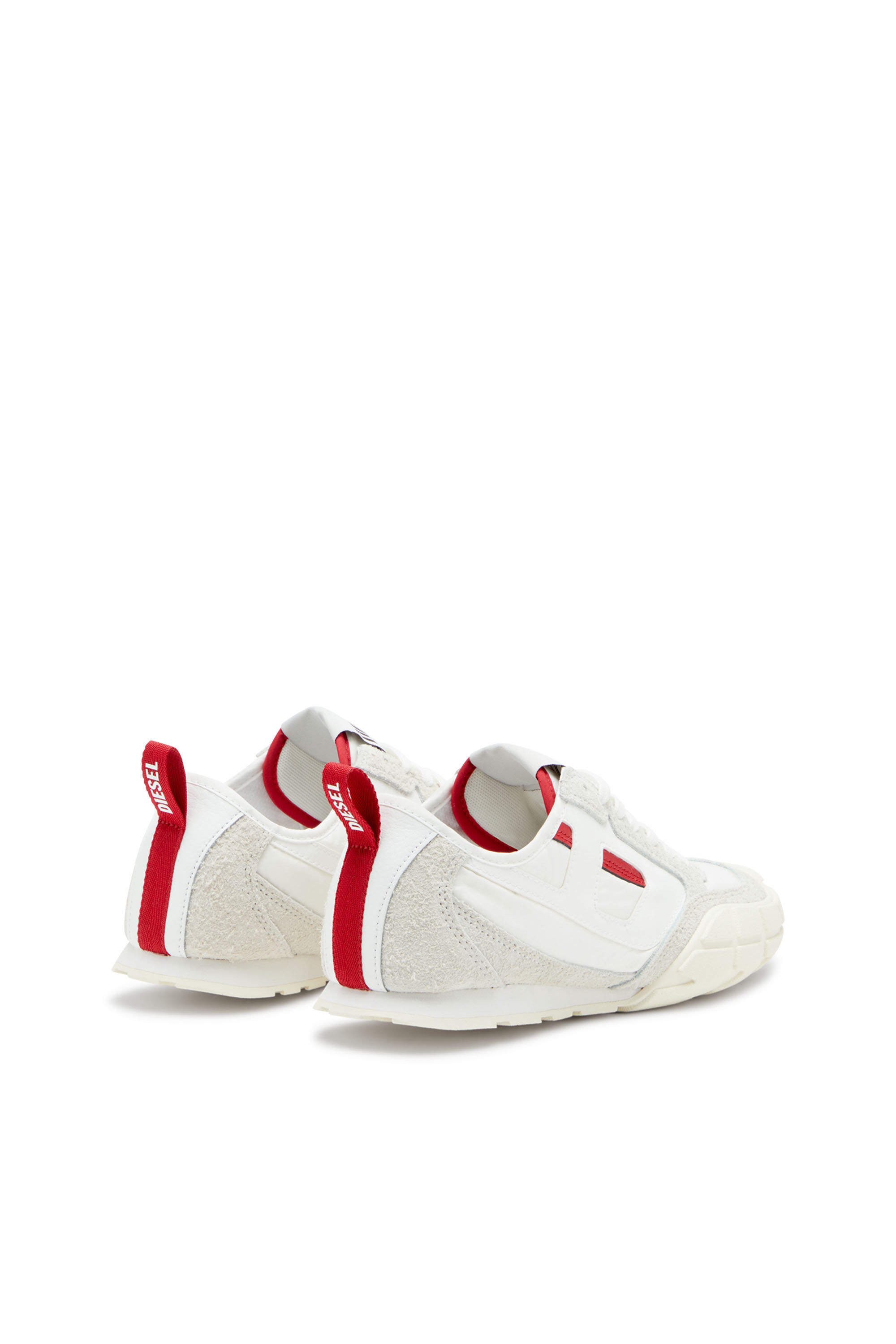 Diesel - S-PAGODHA LOW W, Sneaker in pelle, suede e ripstop Donna in ToBeDefined - 3