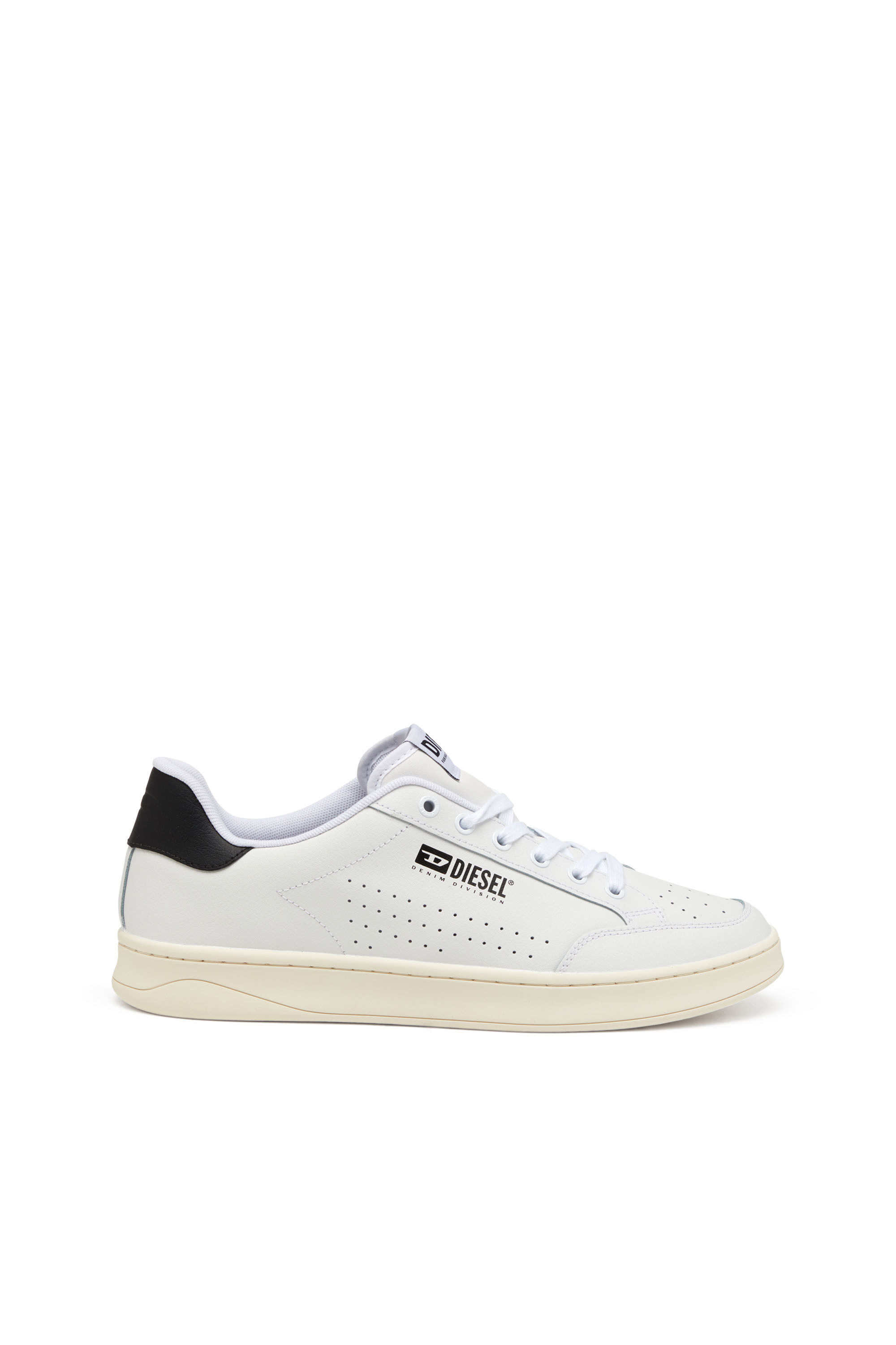S-Athene-Sneaker rétro in pelle traforata Uomo | Multicolor | Diesel